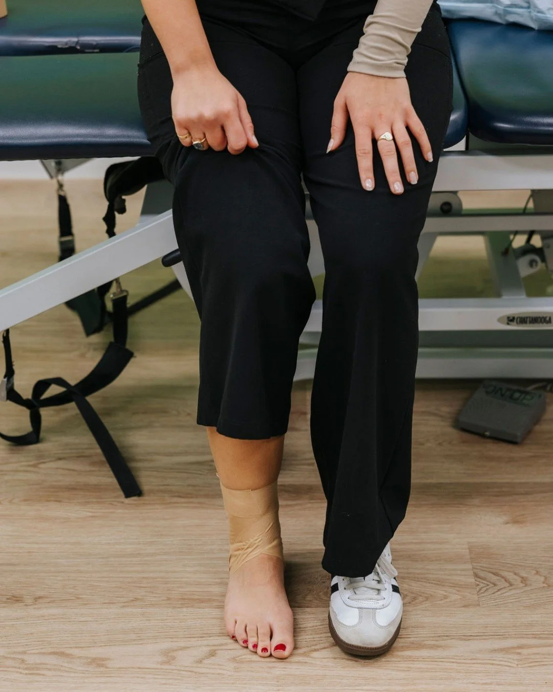 Ankle strapping is a game changer for recovery! 🦶 Whether you're recovering from an injury or looking to prevent one, proper strapping provides support, stability, and reduces strain on your joints.

Need ankle support or rehab advice? Call us on (0