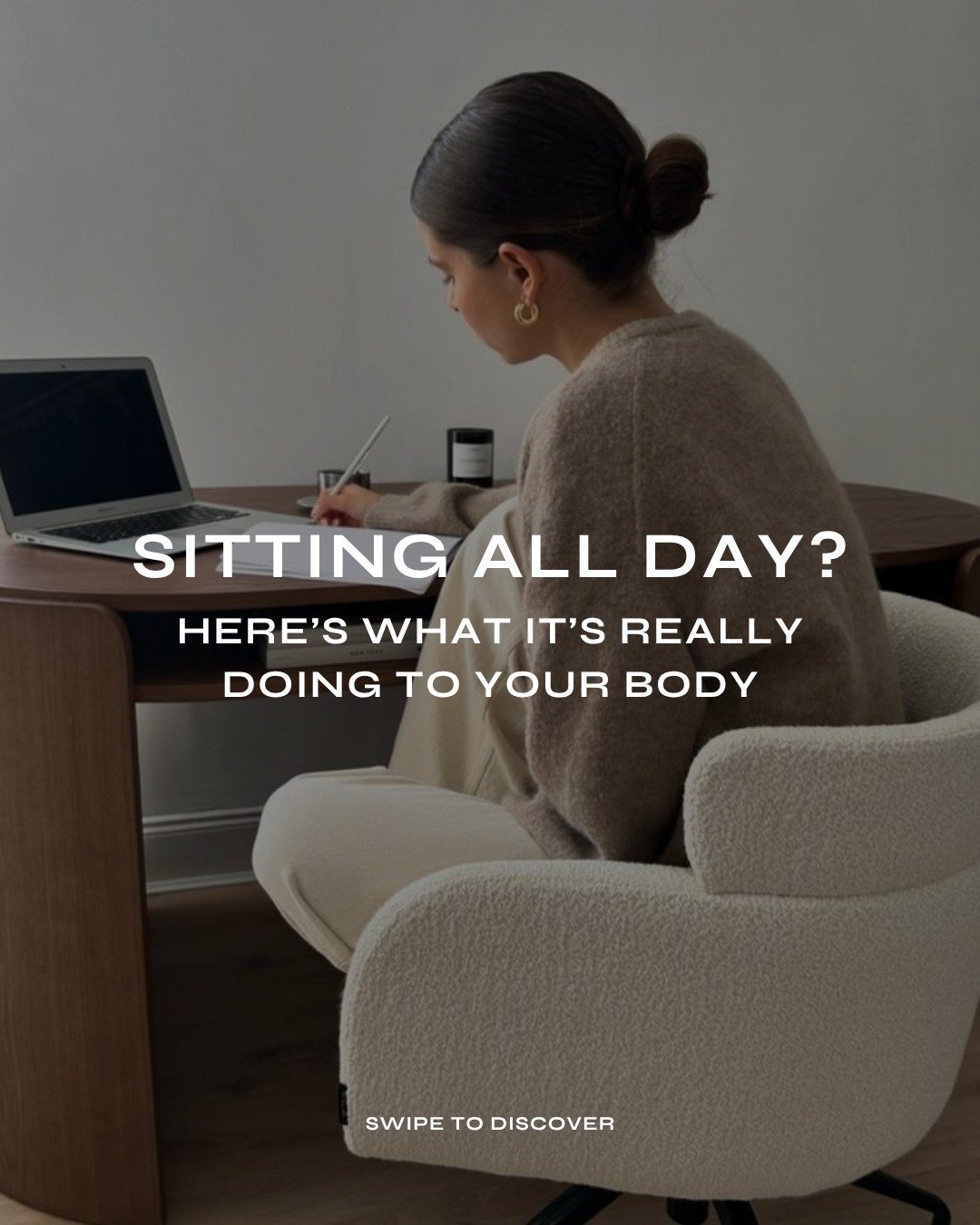Sitting all day can impact your body in ways you might not notice straight away. 👩🏼&zwj;💻

From increased stiffness to reduced mobility, it all adds up over time.

The good news? With the right movement and guidance, you can stay on top of it. 

#
