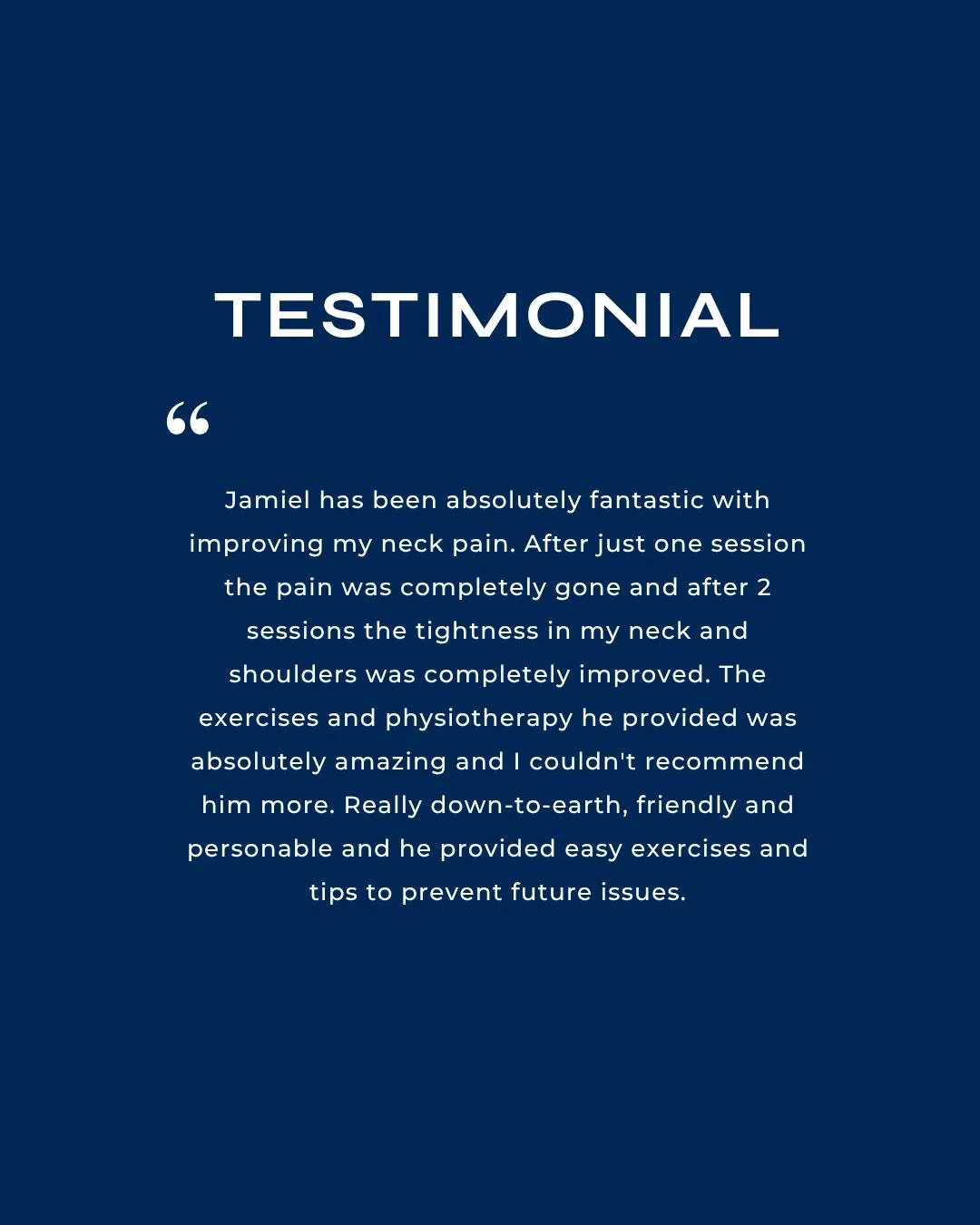 Hearing feedback like this is why we do what we do. 💚

Helping you move better, feel stronger, and stay pain-free is always our priority.

We&rsquo;re here to support your recovery every step of the way.

Call us on (02) 9587 1444 to get started.

#