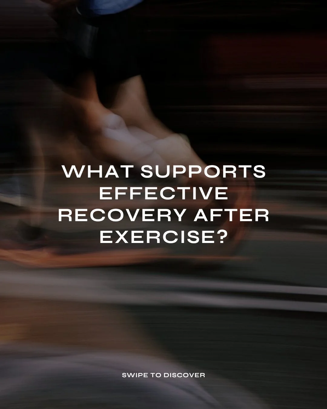 Recovery is often overlooked, but it plays a major role in how your body performs, adapts, and manages training over time. 💭 

Building better recovery habits can help support consistency, reduce injury risk, and improve how you feel both during and