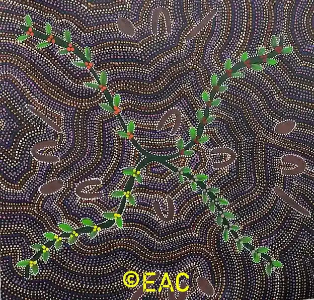 26.86 Women gathering bush berries - Elizabeth Dixon.webp