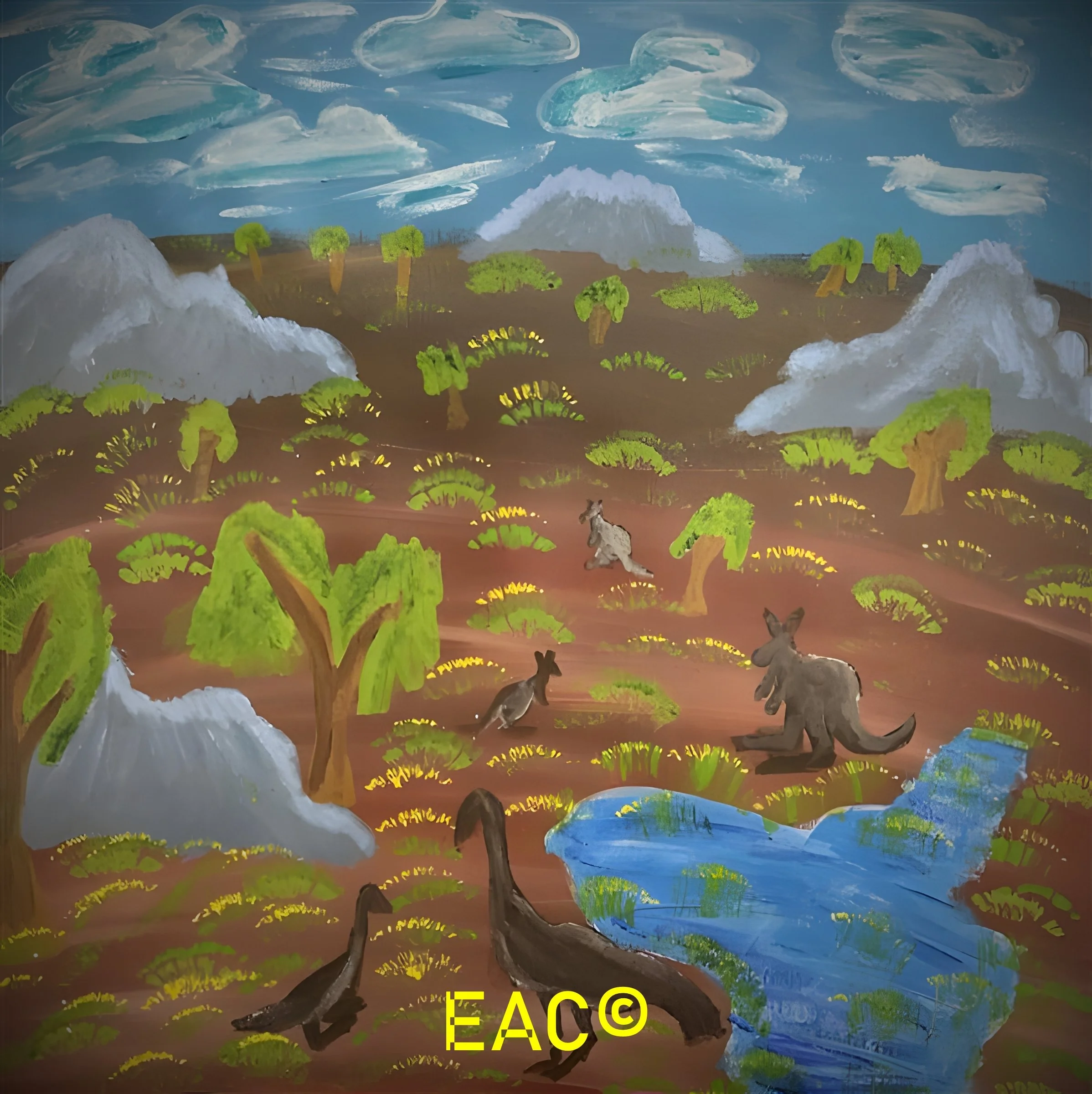 Mary Tilmouth - Landscape Waterhole