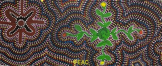 26.99 Women collecting bush tomatoes - Shirley Dixon.webp