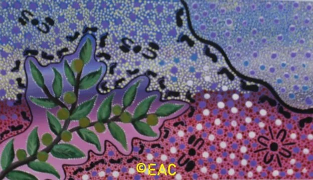 25.399 Women collecting bush berries - Dianne Dixon.webp