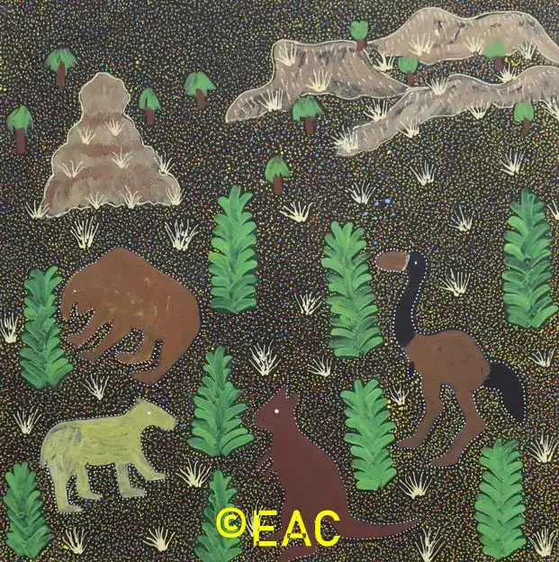 Thelma Dixon - Megafauna found on desert country