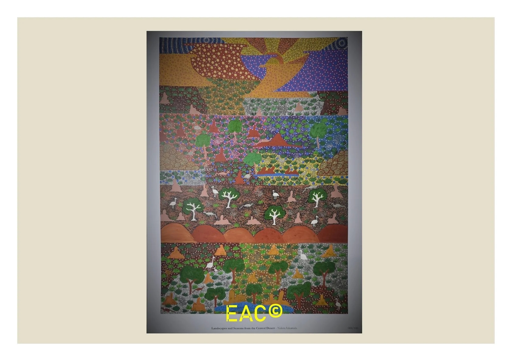 Nikita Inkamala - Landscapes and seasons from the Central Desert (PRINT)