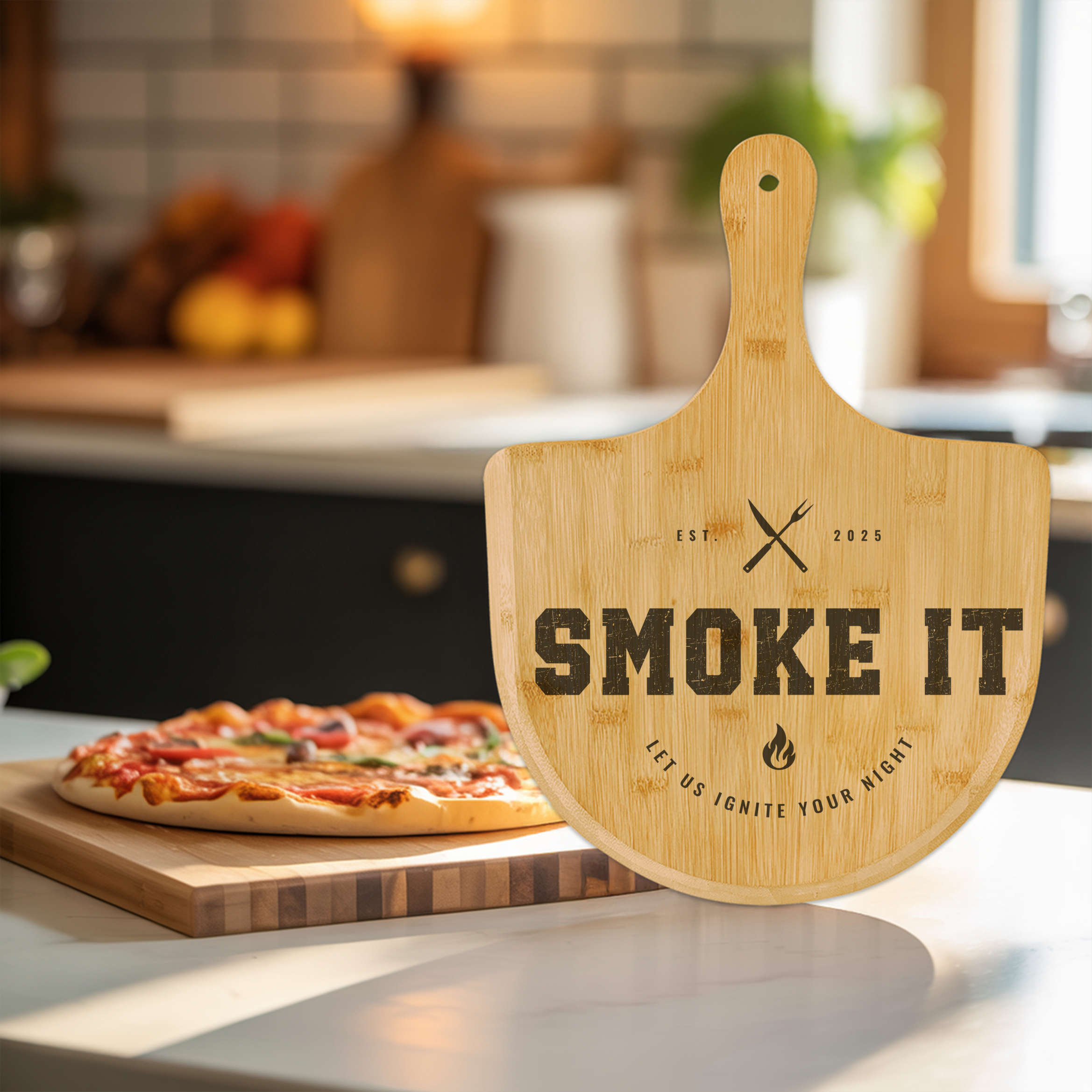Bamboo Pizza Board
