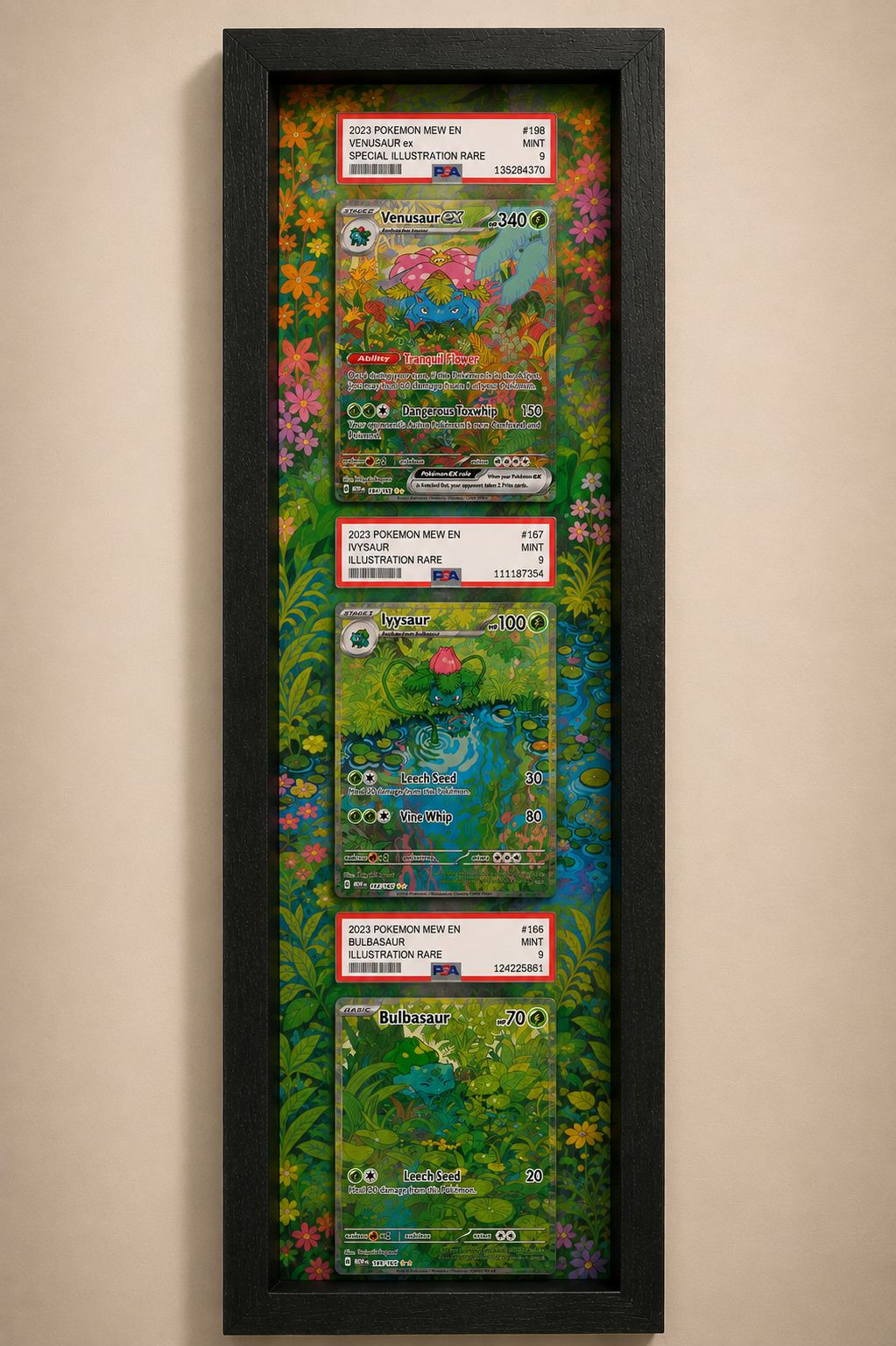 3-Slab Vertical Display — 5×21