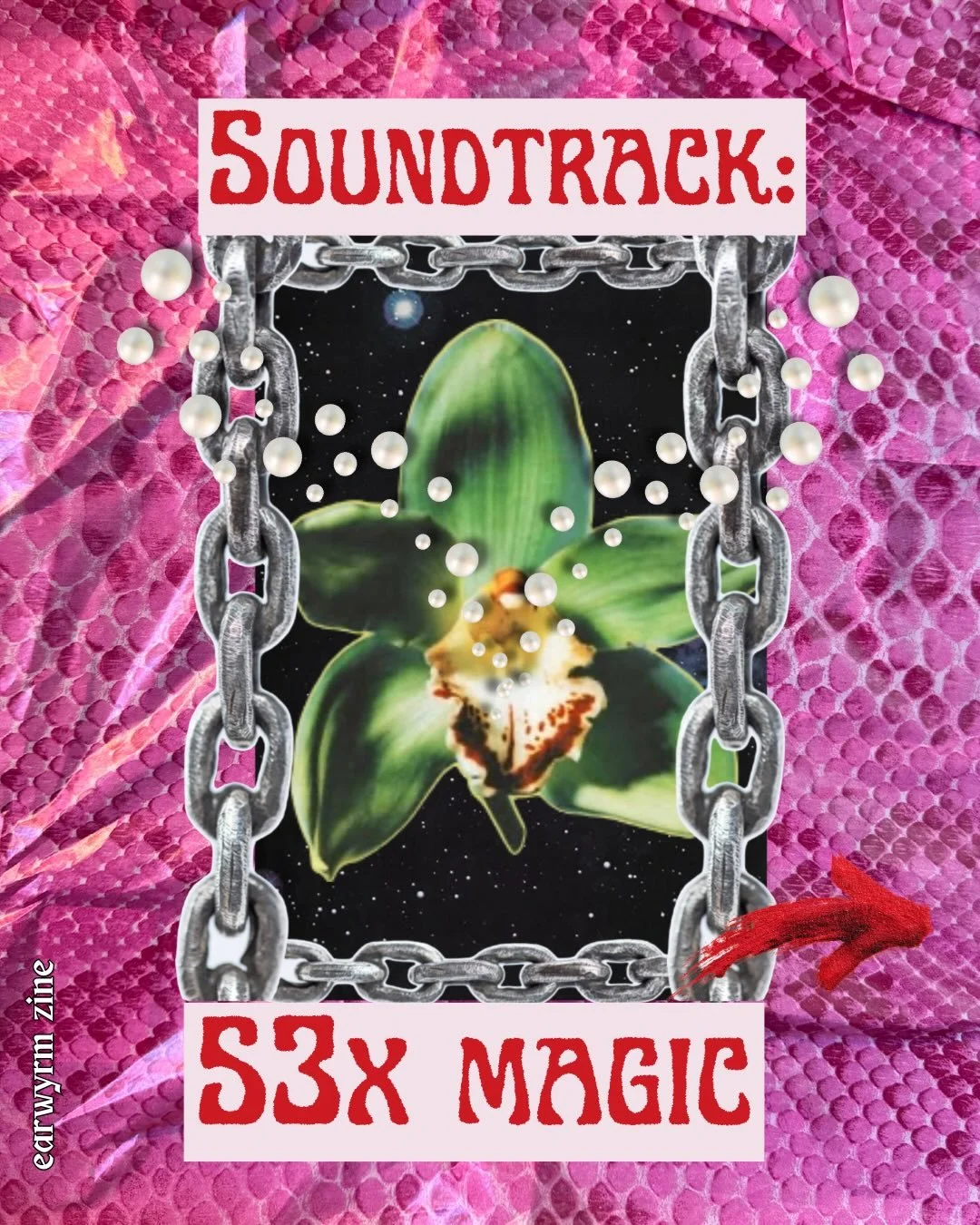 Alone, partnered, symbolic&hellip;we&rsquo;ve got a soundtrack for that. ❤️&zwj;🔥⛓️🫦 

#diyzine #musiczine #occultmusic #occultzine #playlistspotify