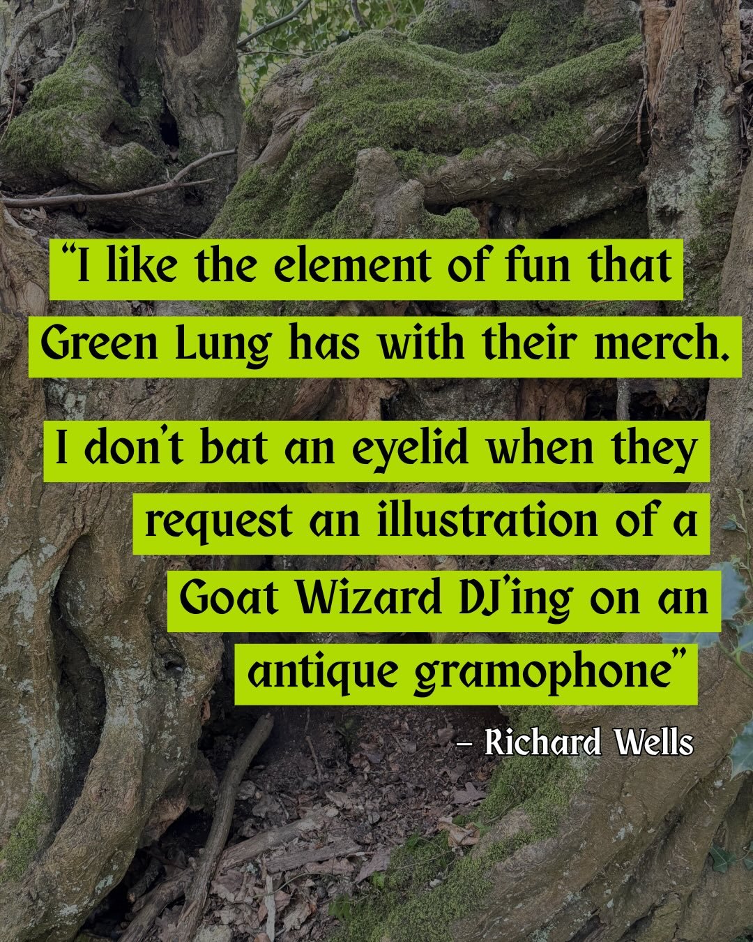 Going to @desertfest_london next week? Double your fun by picking up our Autumn 2025 zine featuring an interview with @slippery_jack &mdash; the linocut artist behind Green Lung&rsquo;s iconic aesthetic. 

He shared why he thinks folk horror is back 