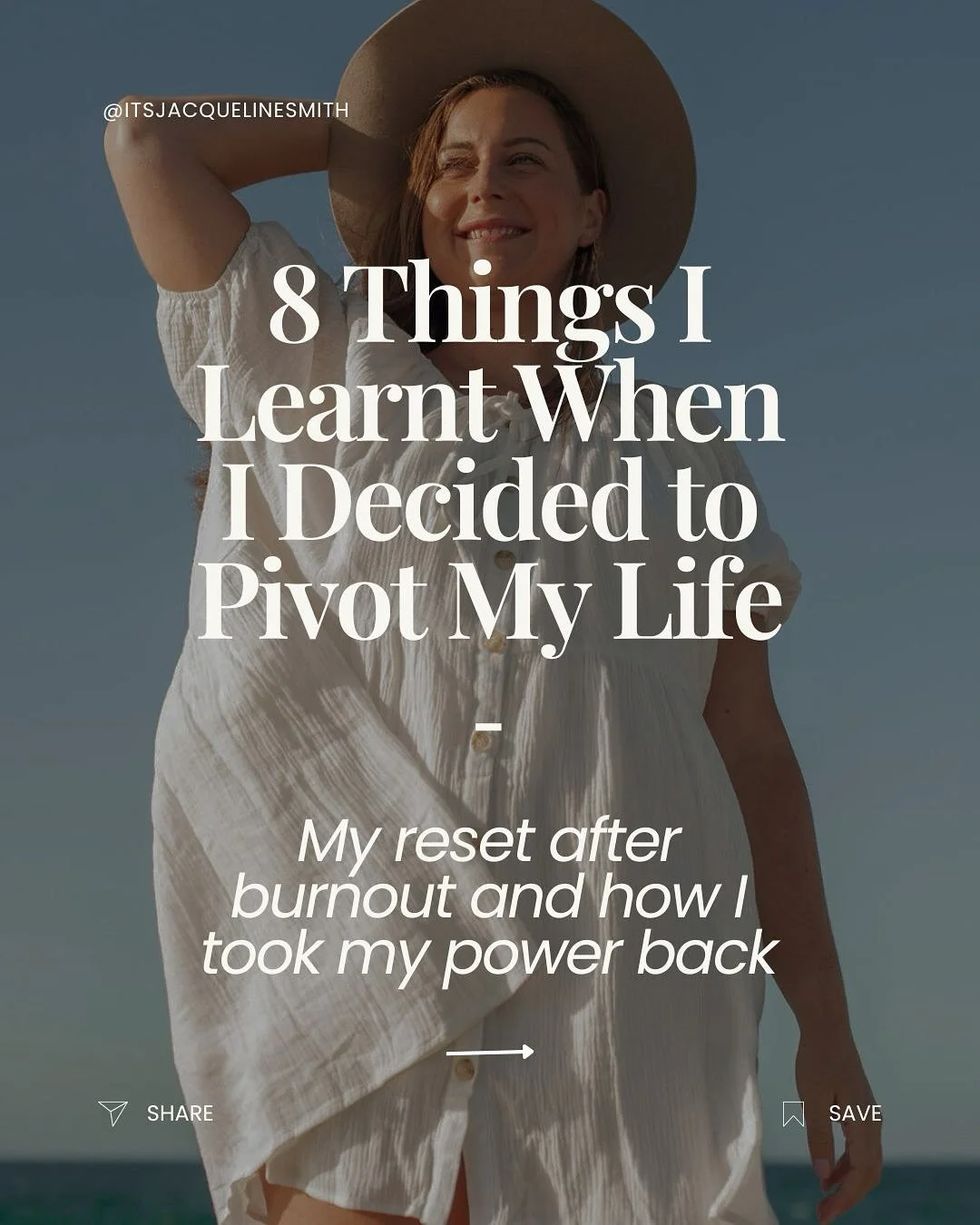 When I hit burnout, I knew something had to change. But I had no idea where to start.

So I just... started. Messy, uncertain, one small decision at a time.

These 8 lessons came from that season. Some I learnt the hard way. Some clicked when I final