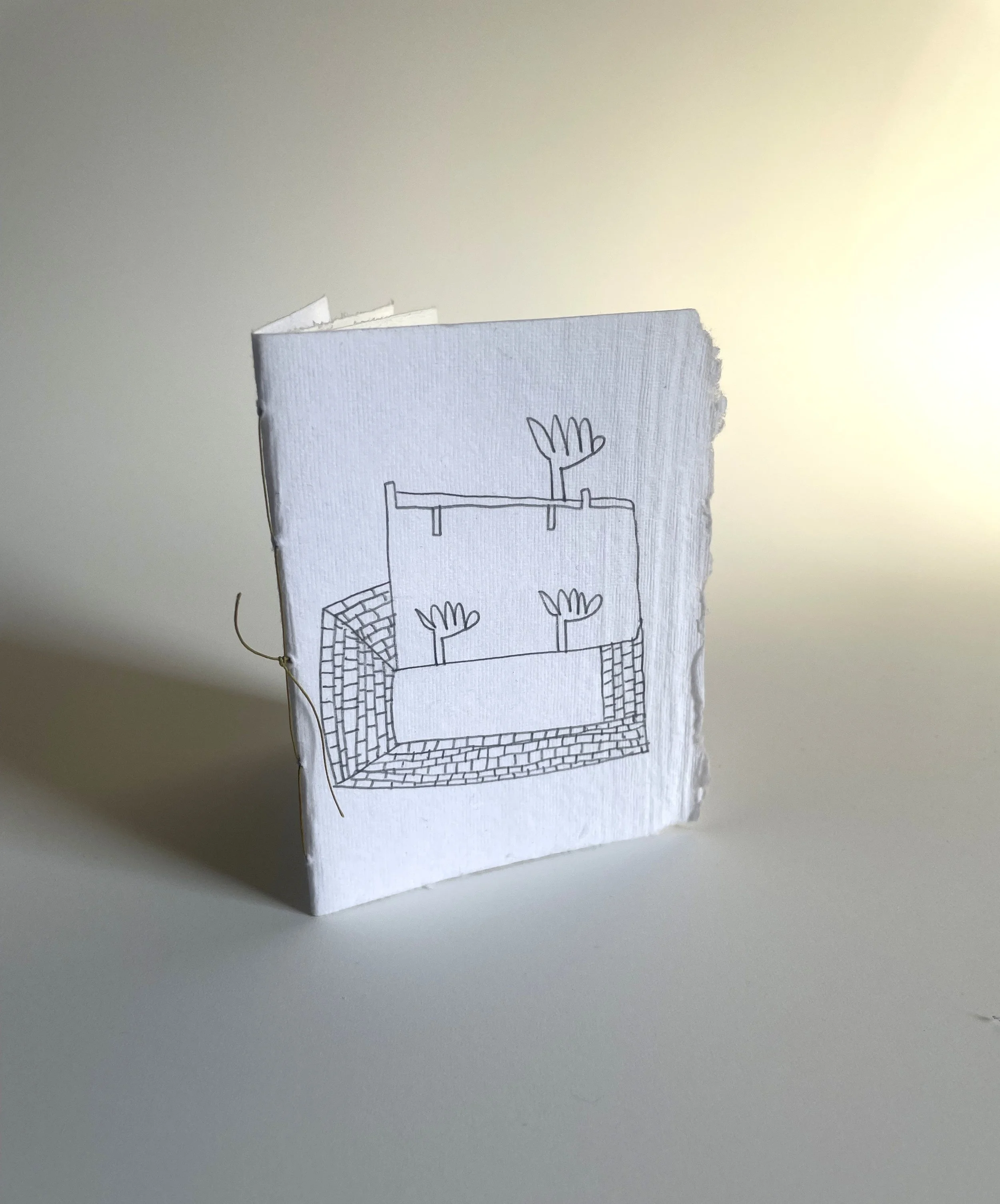 Outside: a handmade book of drawings