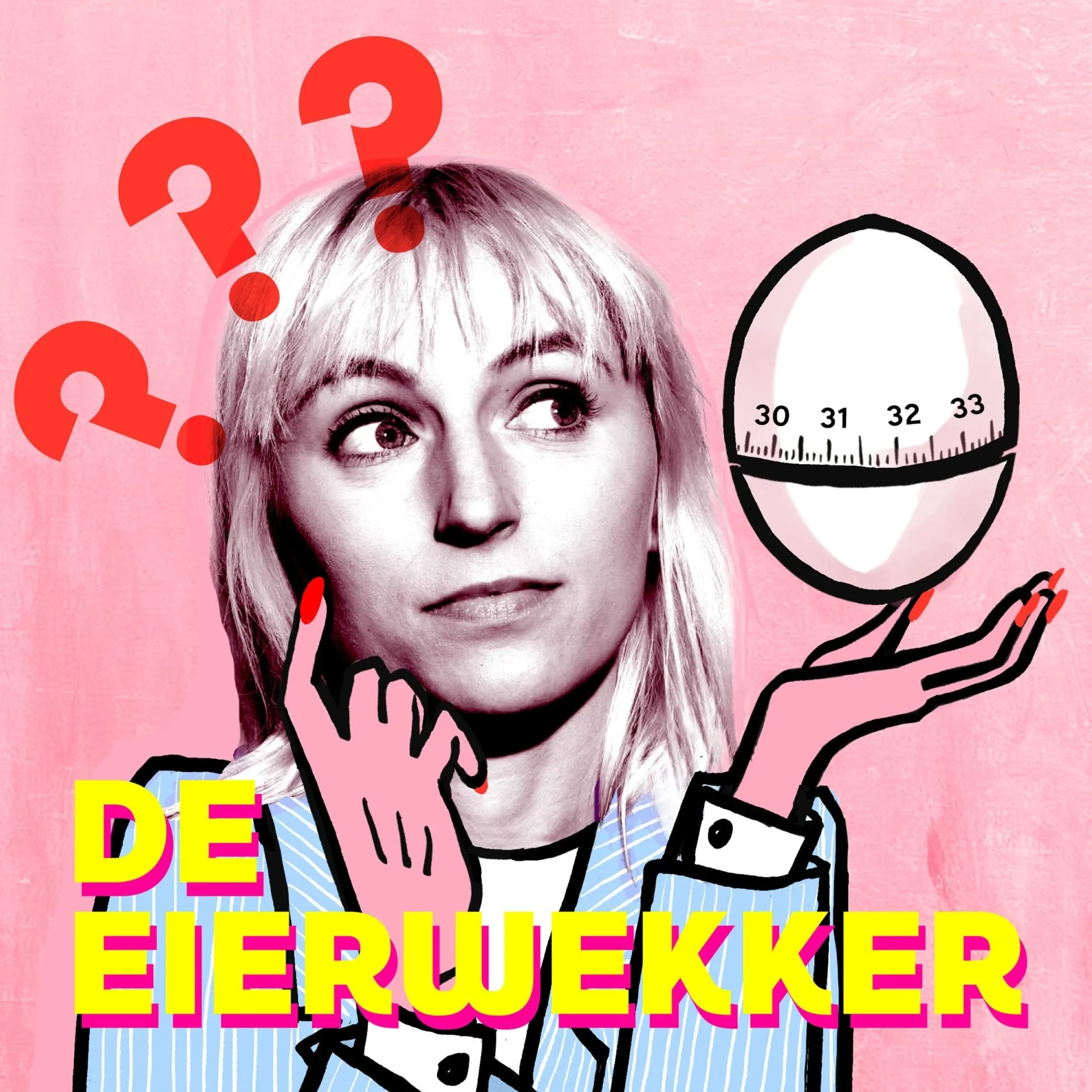 Podcastcover De Eierwekker van Dide Vonk door Studio Tiepes