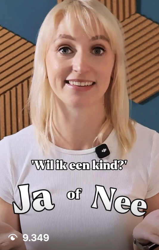 Videotrailer De Eierwekker met vraag "Wil ik een kind?"