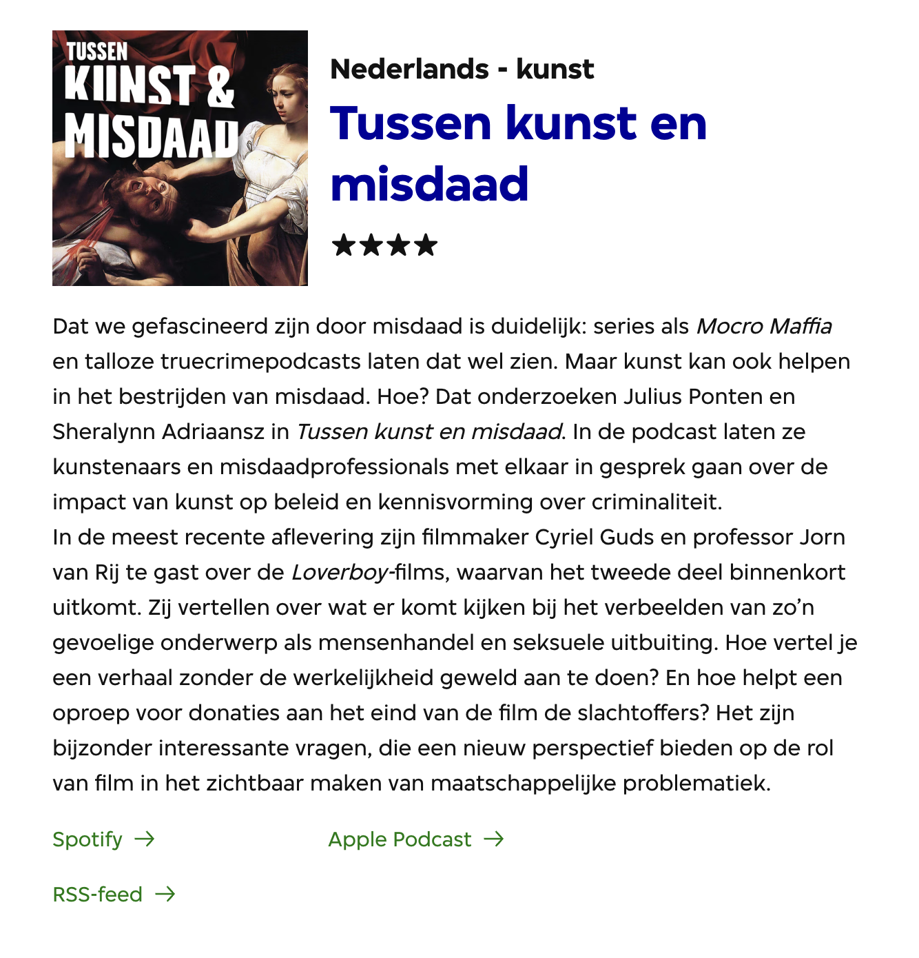 Tussen Kunst en Misdaad | VPRO