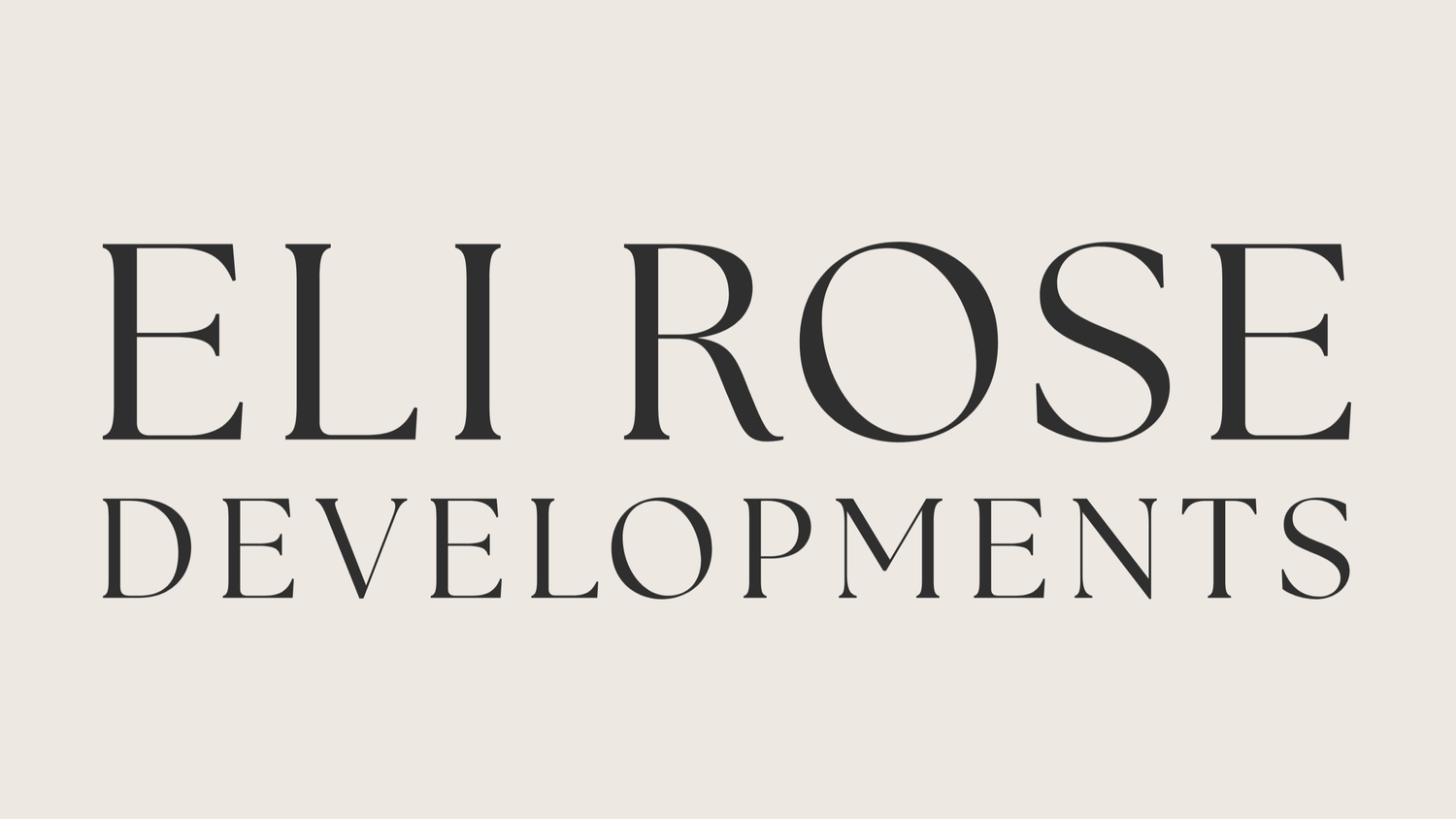 ELI ROSE DEVELOPMENTS