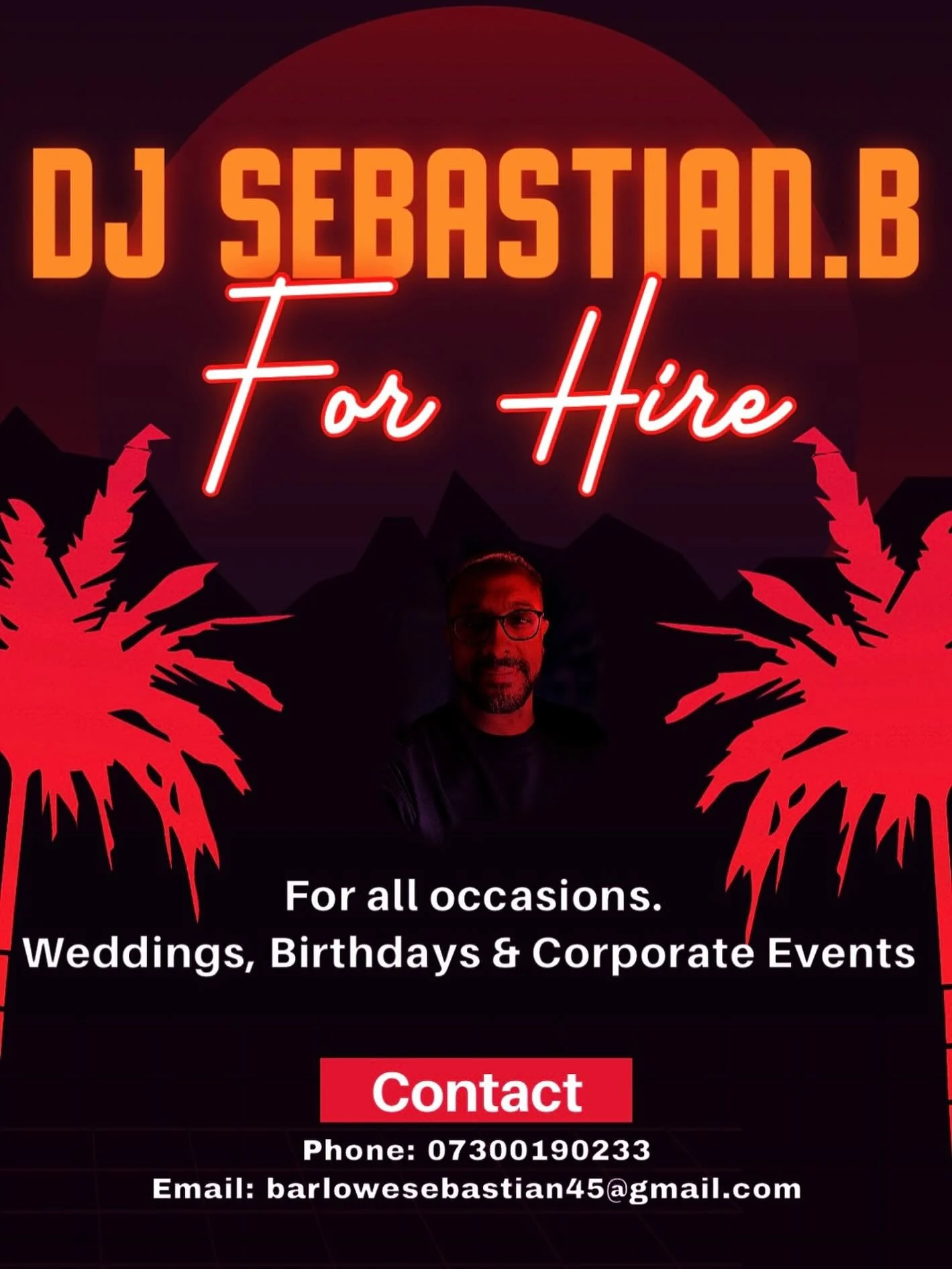 For all Dj enquires - contact details are in bio (and on this post 🤓). Available for Weddings, Birthday Parties, Corporate Events, and club events x