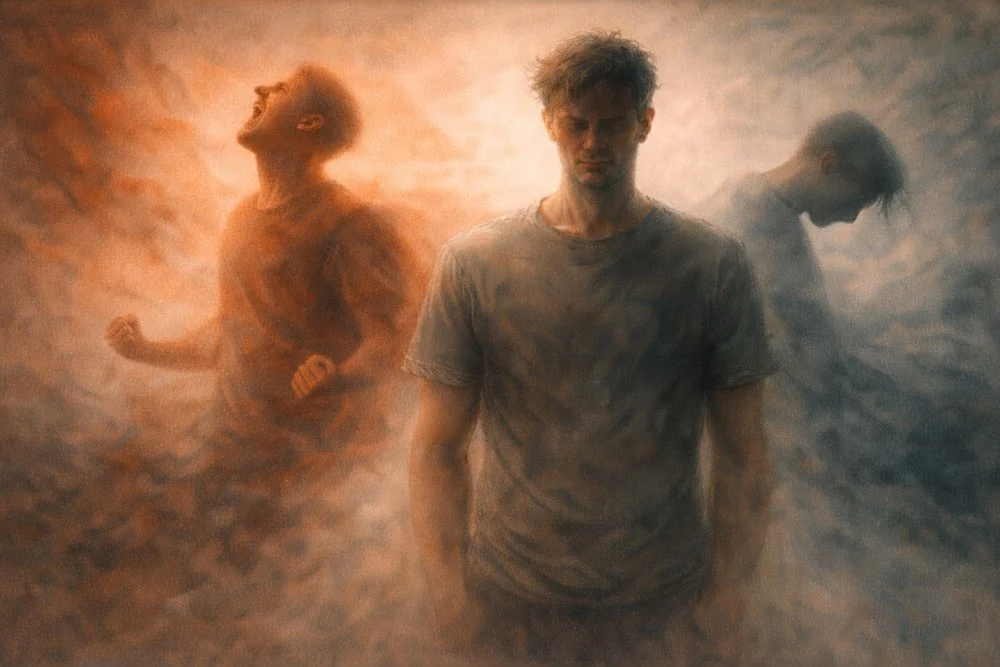 When anger and numbness take over