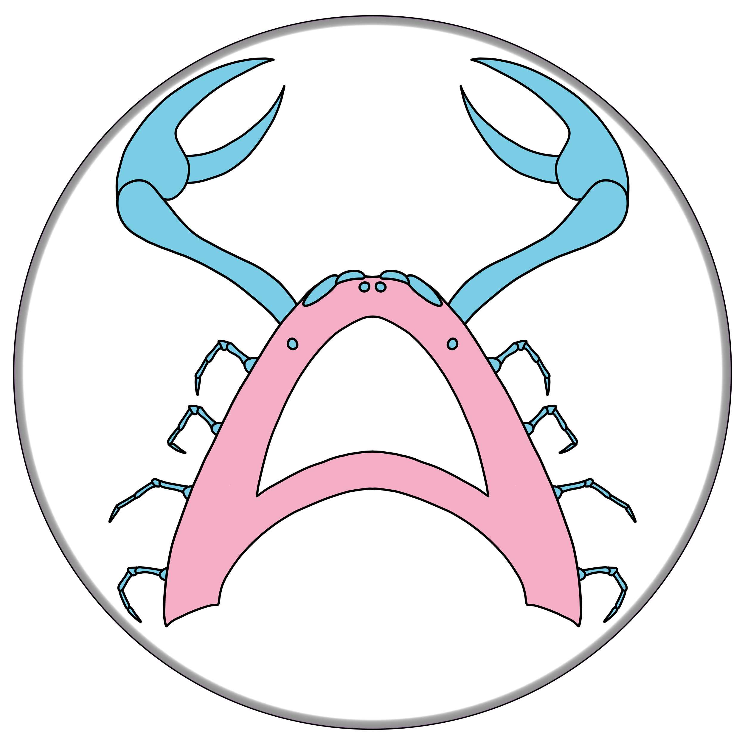 Logo représentant un A stylisé souls la forme d'un arthropode