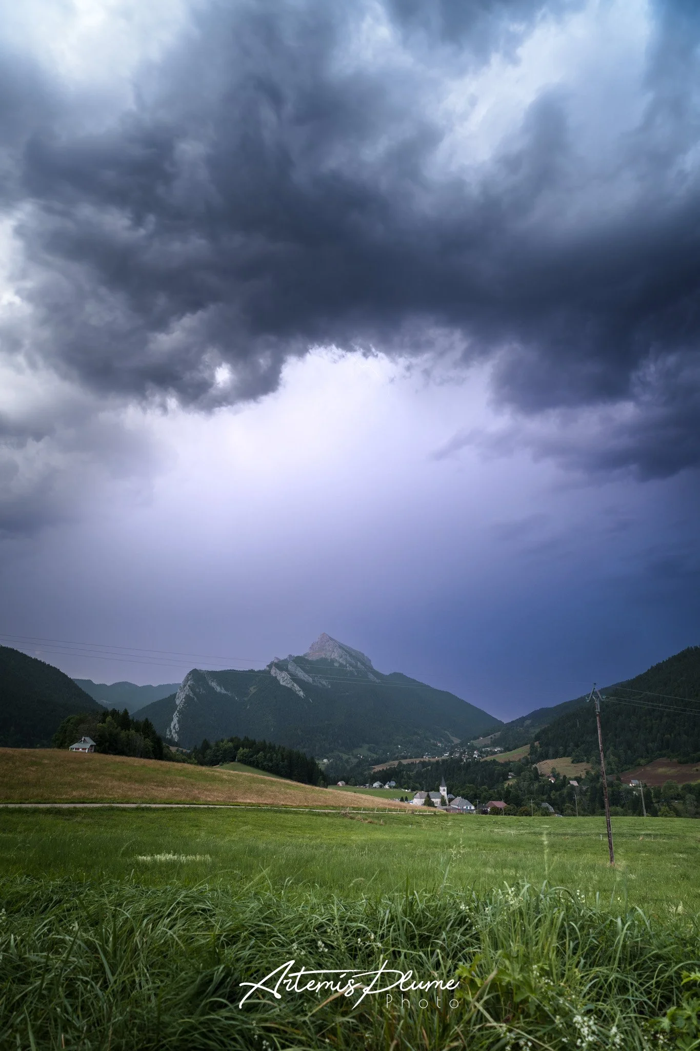 Orage sur le Grand Som