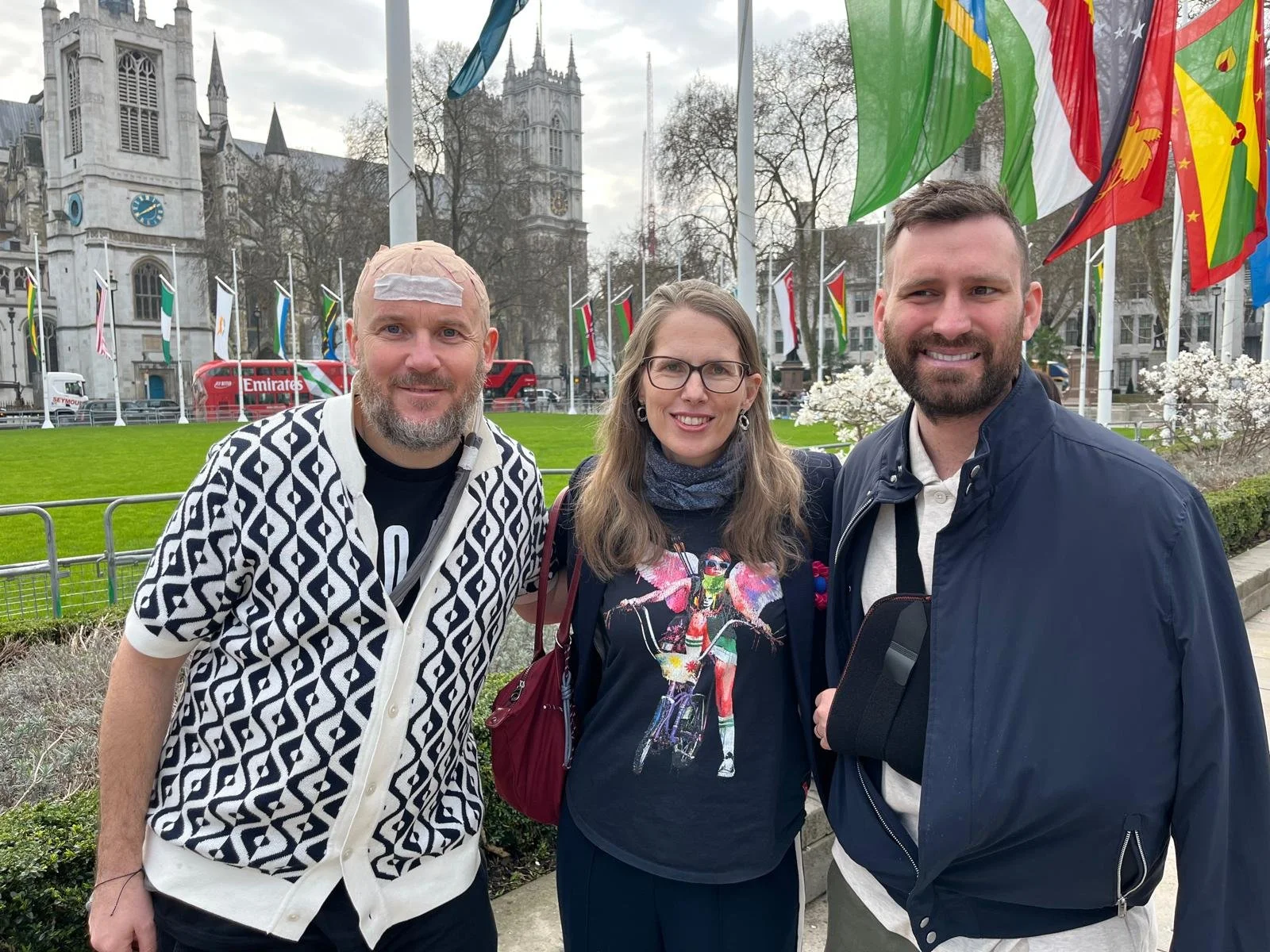 Campaigners living with the disease