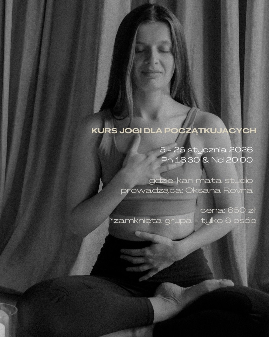 Idealnego prezentu na święta nie ist&hellip; 🎁

A jednak 😌Mamy pomysł na prezent pod choinkę dla Ciebie i Twoich bliskich - nasz styczniowy Kurs Jogi dla Początkujących 💫☯️

Jeśli od dawna chciałeś/chciałaś dowiedzieć się więcej o jodze, ale zawsz