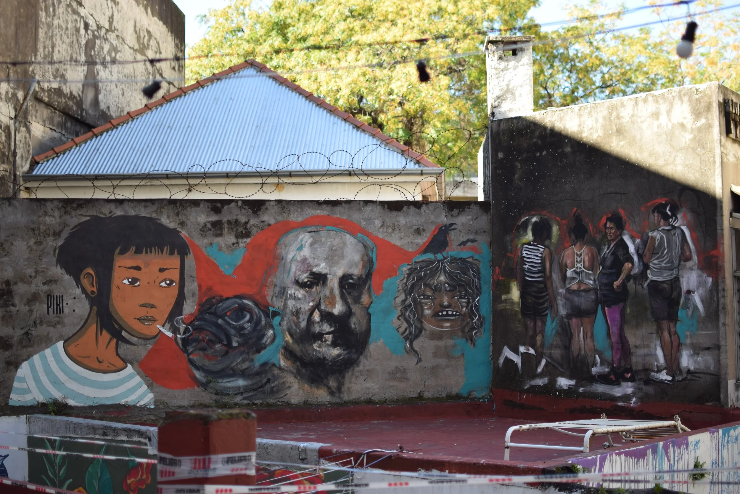 Rembrandt, 2017. Latex mural - 150 × 200 cm. Photo: Festival FINITO MUTA (c)