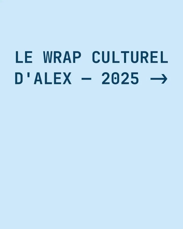 vu que j'adore donner mon avis sur tout et qu'aujourd'hui j'ai 0 taff pour la premi&egrave;re fois depuis 5 ans, j'ai d&eacute;cid&eacute; de pr&eacute;parer un petit wrap culturel........ mon dieu pour qui se prend-il hehe

on est bient&ocirc;t en 2