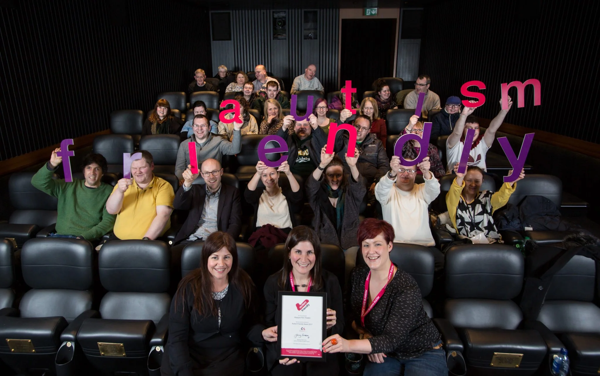 Relaxed film screening