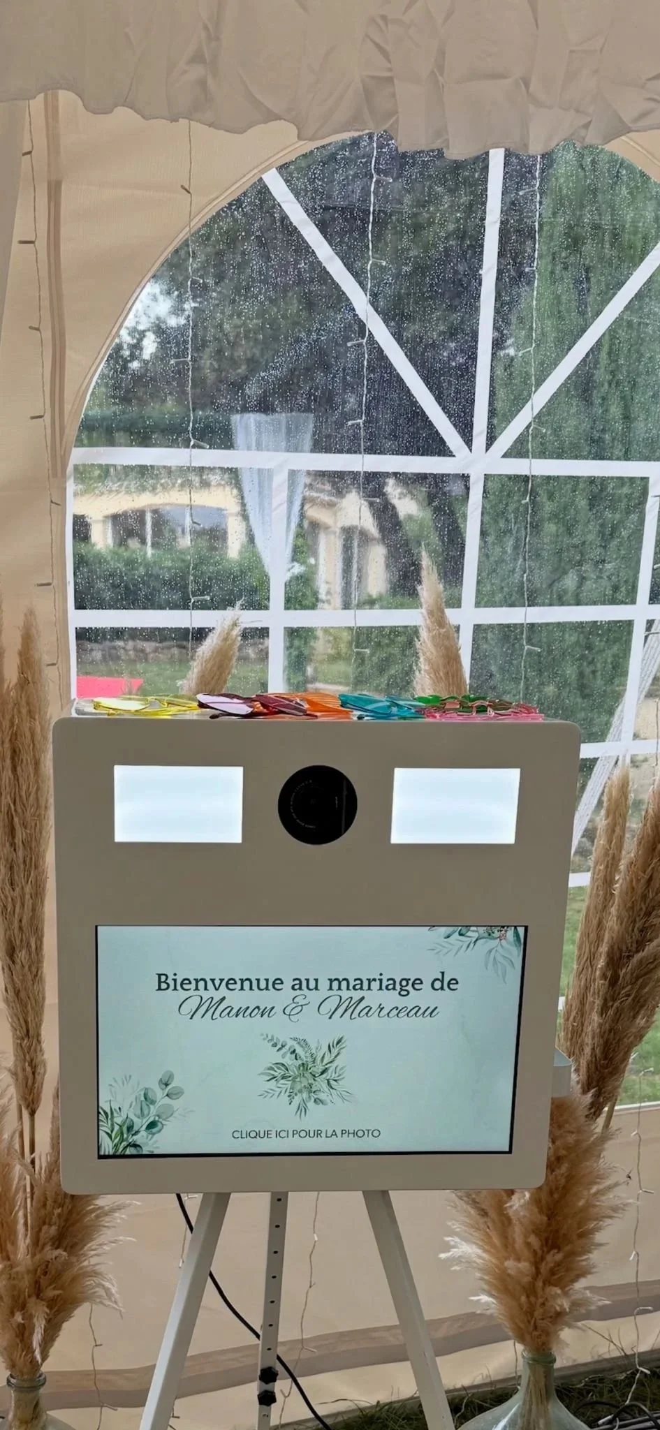 Cabine photo mariage 