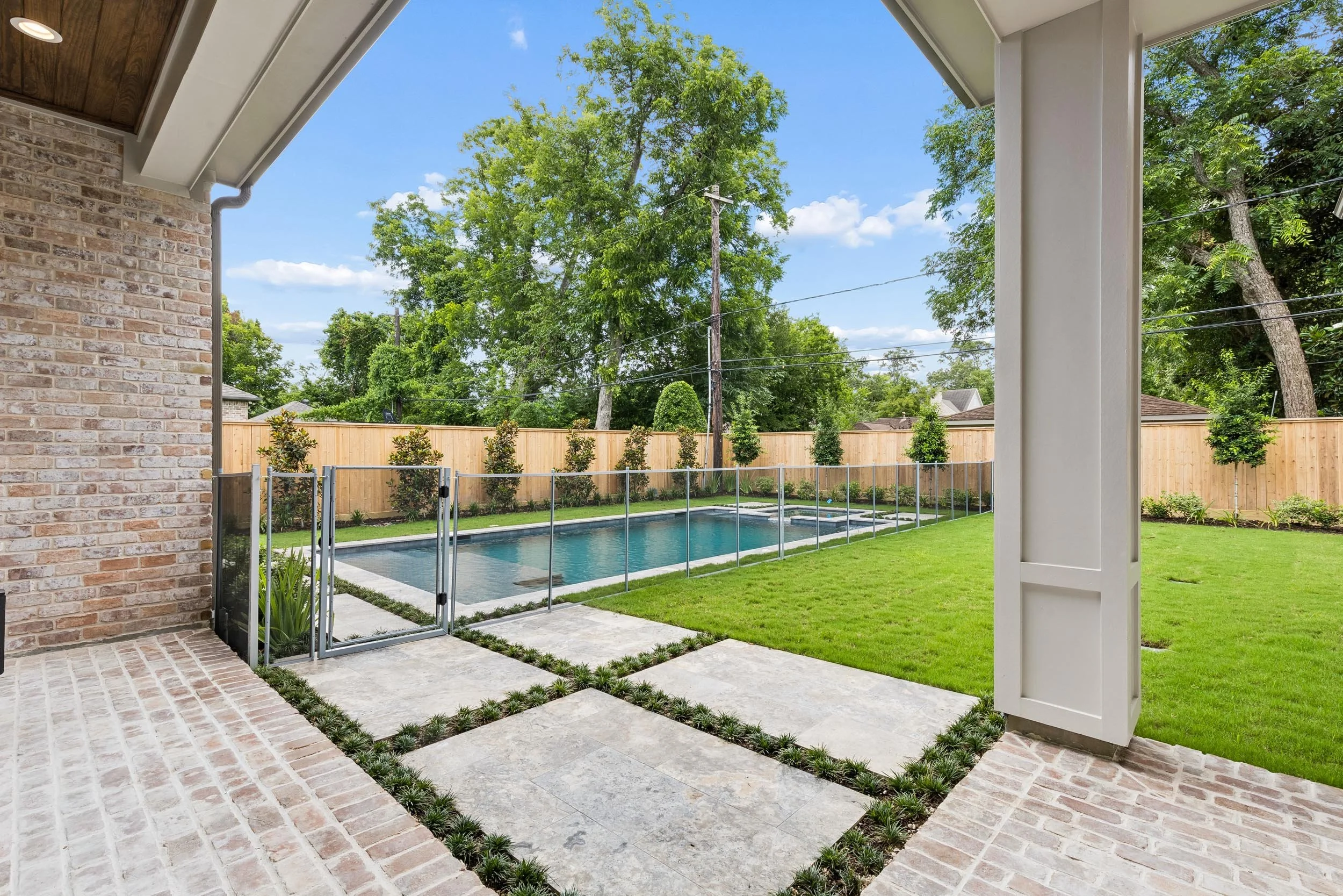 8715 Winningham Backyard Pool 1
