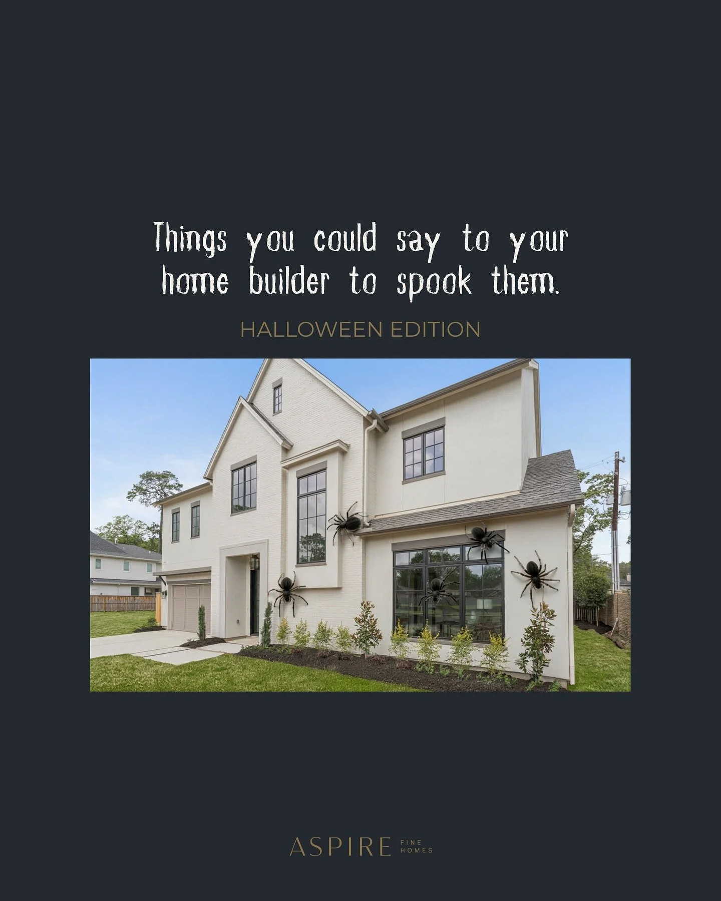 Even we get spooked sometimes! 😉

Happy Halloween!