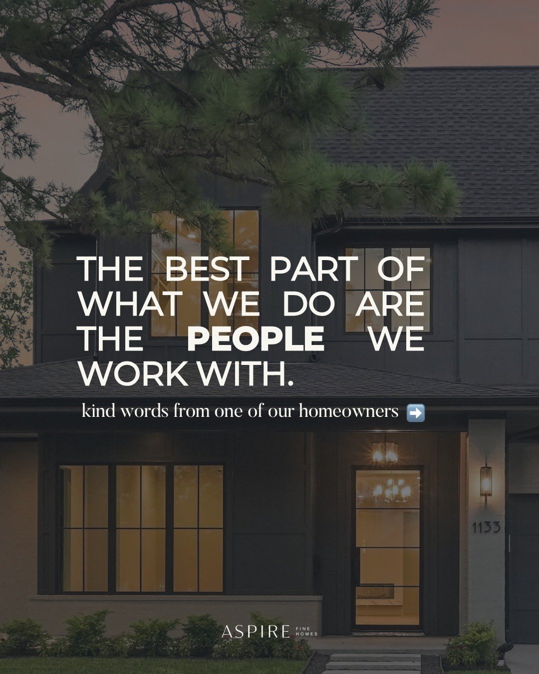 One of the most meaningful things we can hear from a homeowner is that the building process felt smooth and enjoyable.

Our goal is always to guide our clients through each step with clear communication, thoughtful decisions, and attention to detail 