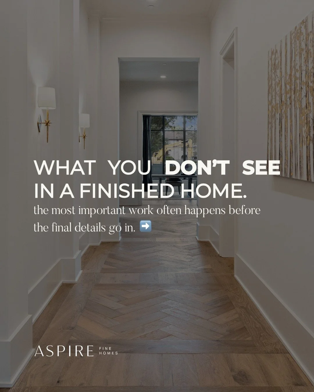 When you walk through a finished home, it&rsquo;s easy to focus on the details you can see.

But a lot of what makes a home come together happens behind the scenes: planning, coordination, structural work, and the prep that takes place before any fin
