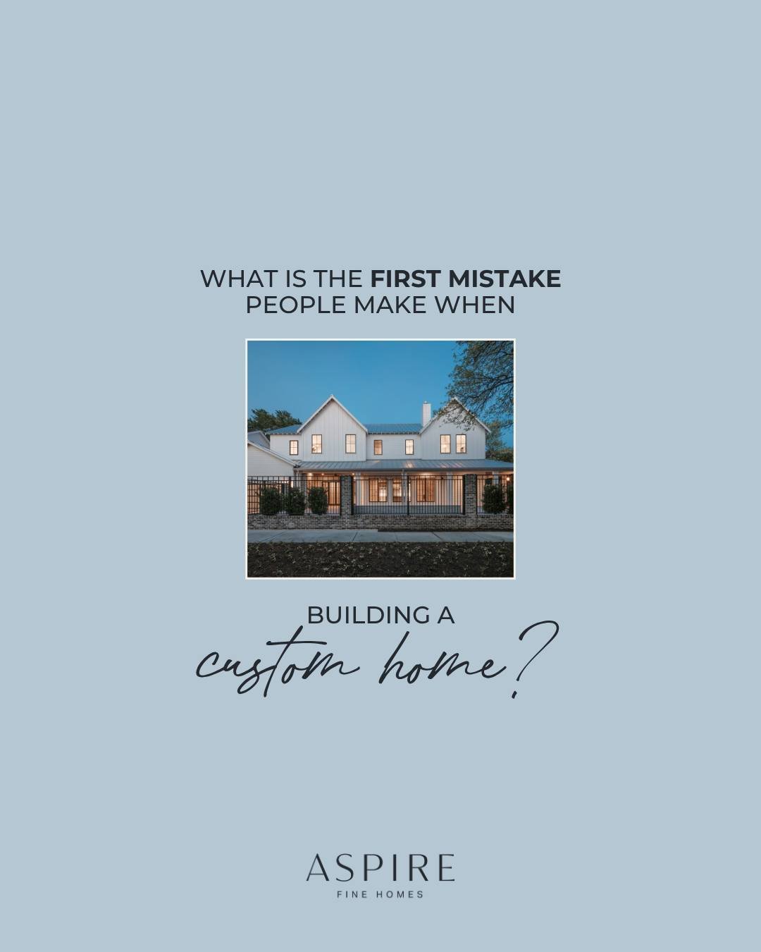 It&rsquo;s easy to start thinking about finishes early in the process.

But the foundation of a great home is the layout. If the flow and functionality aren&rsquo;t right, no amount of finishes will fix it.

That&rsquo;s why the early planning stage 