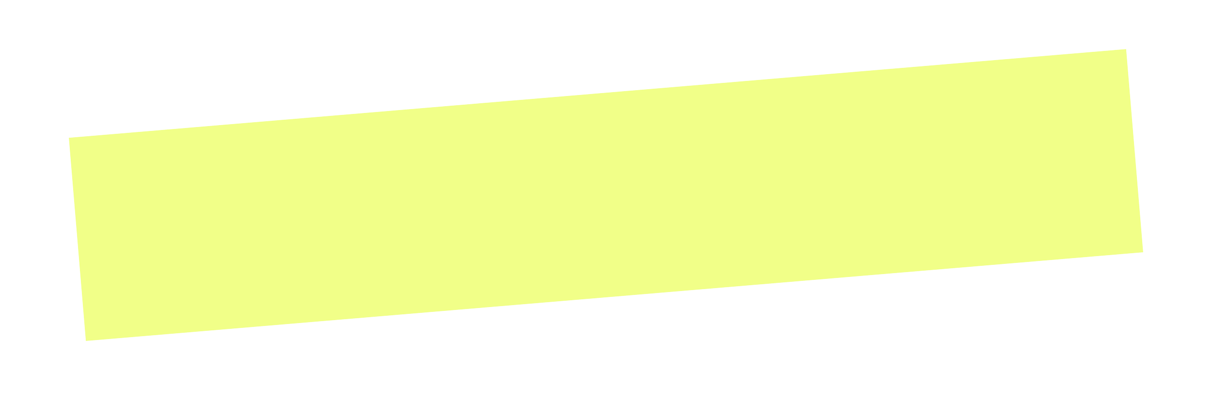 bright yellow stroke (decorative)