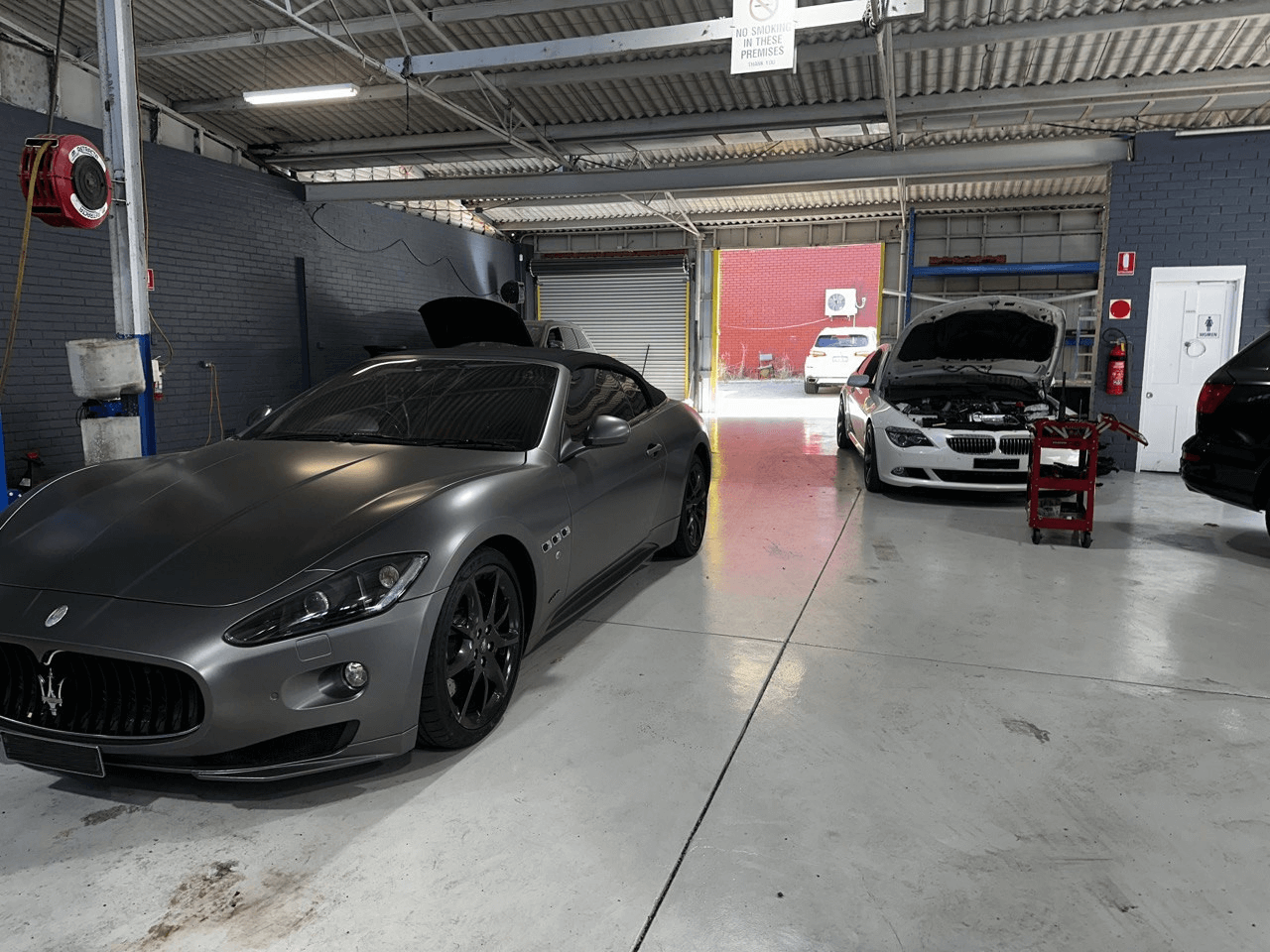 Maserati Levante and BMW M6