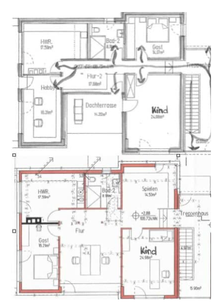 Grundrissplanung und Raumoptimierung für Neubauprojekt