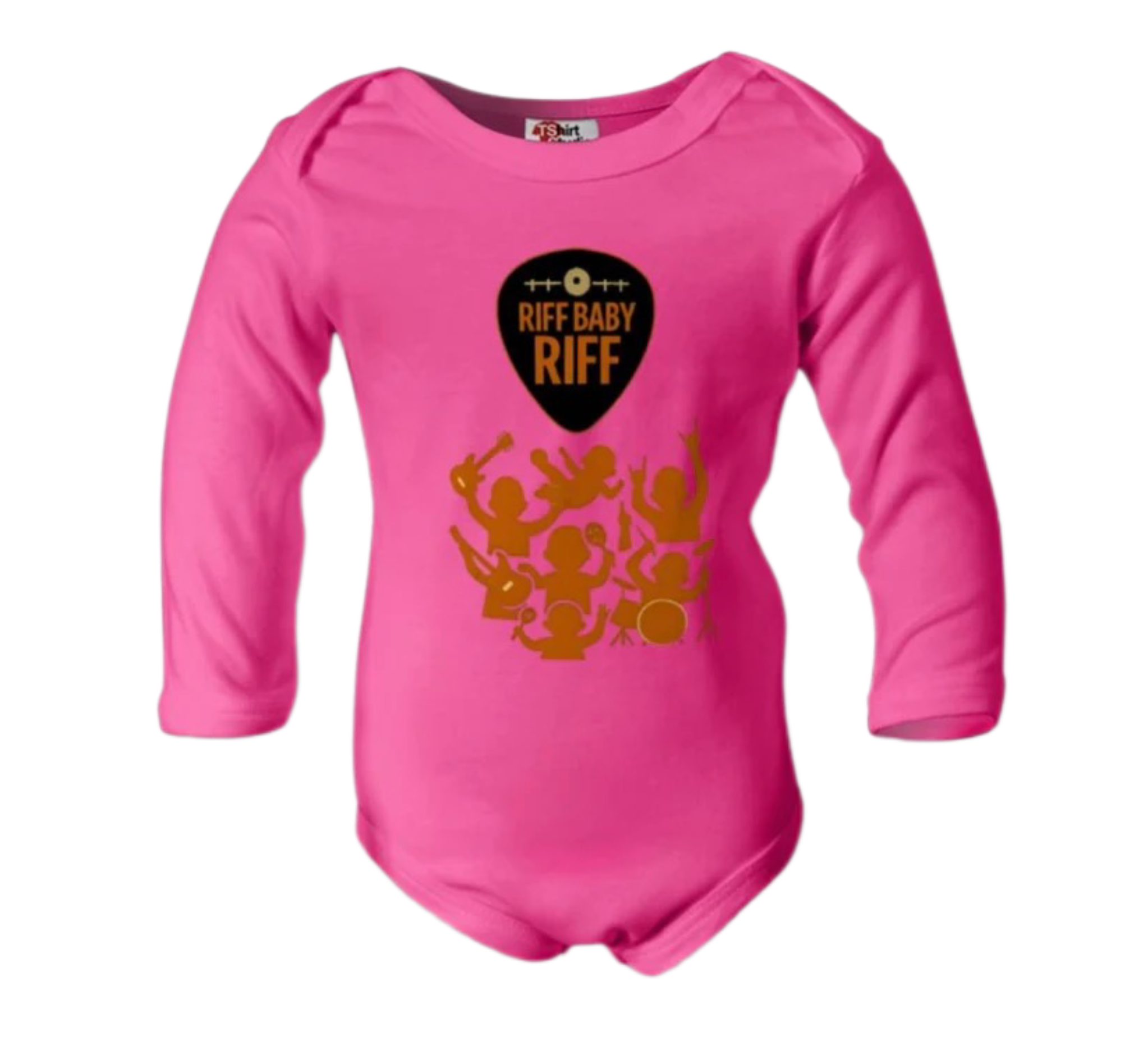 Riffs Responsibly™ | Premium Organic Long Sleeve Baby Grow