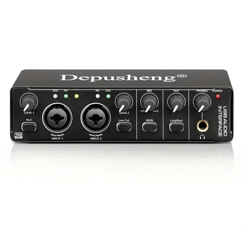 DEPUSHENG Studio-Quality Audio Interface