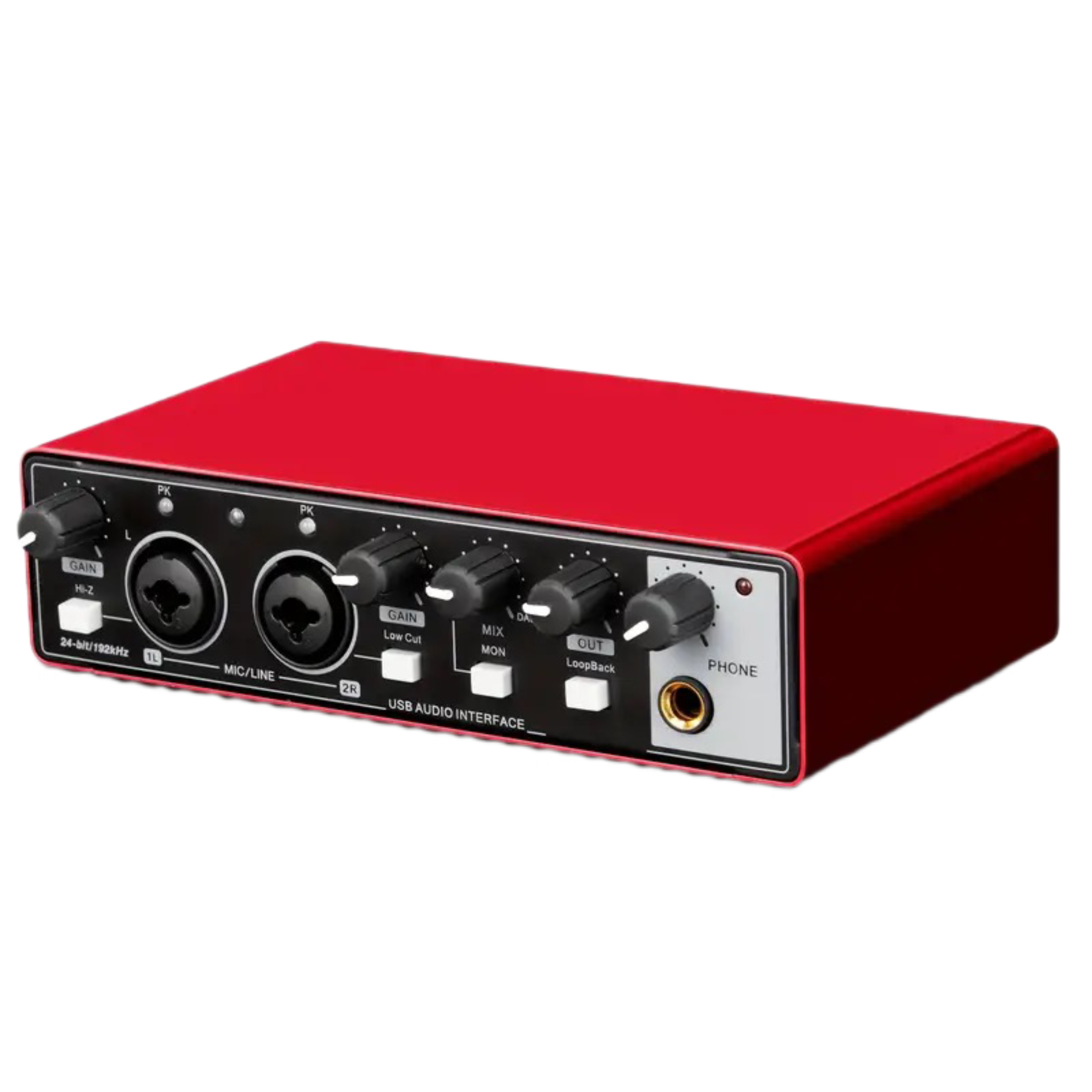 DEPUSHENG Ultra-Low Latency USB Audio Interface