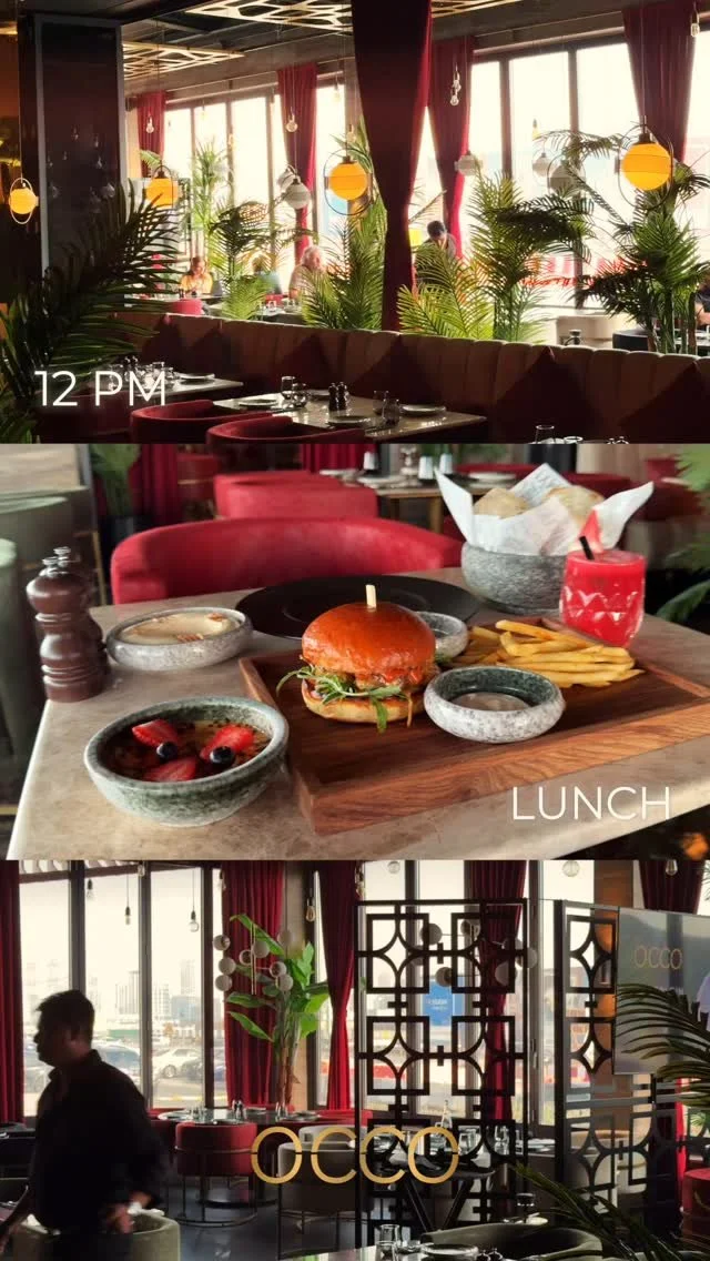 If it’s day or night, Occo always have an option just for you. Welcome to our Award-winning restaurant in Dubai 🌹#dubai #hessastreet #jumeirah #palmjumeirah #dubaimarina #occo