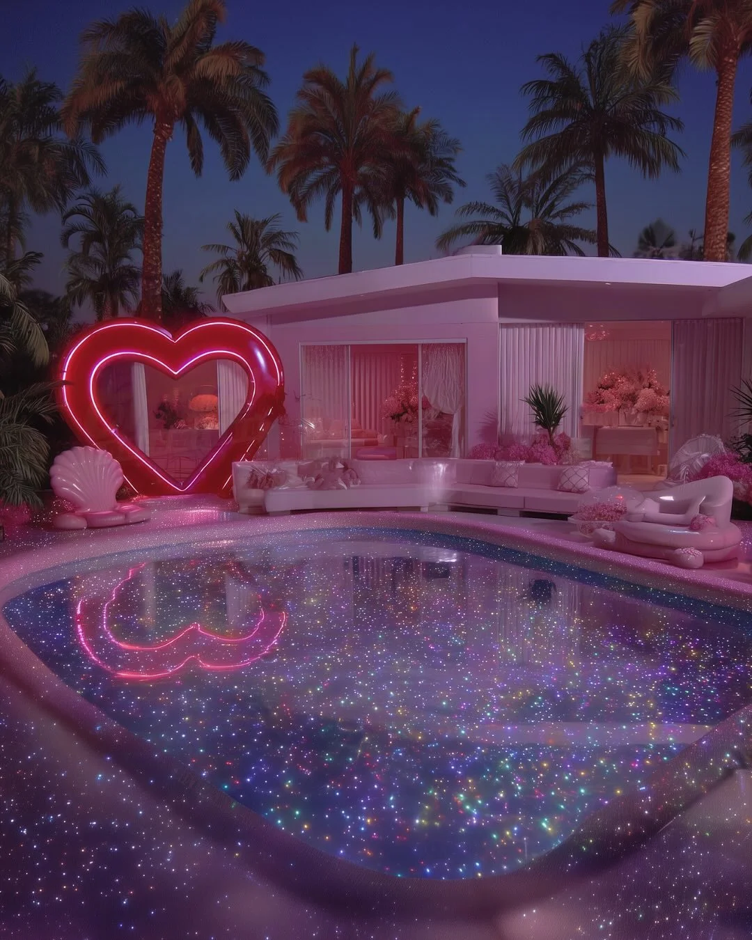 ❤️&zwj;🔥🍸✨If you lived here, you&rsquo;d be home by now✨🍸❤️&zwj;🔥

AI images made &amp; edited by @chaosdreamland 

#artificalintelligence #dreamer #midcenturydecor #midcenturyliving #midcenturymodernhome #barbiestyle #hearts #pink #photoshop #ph
