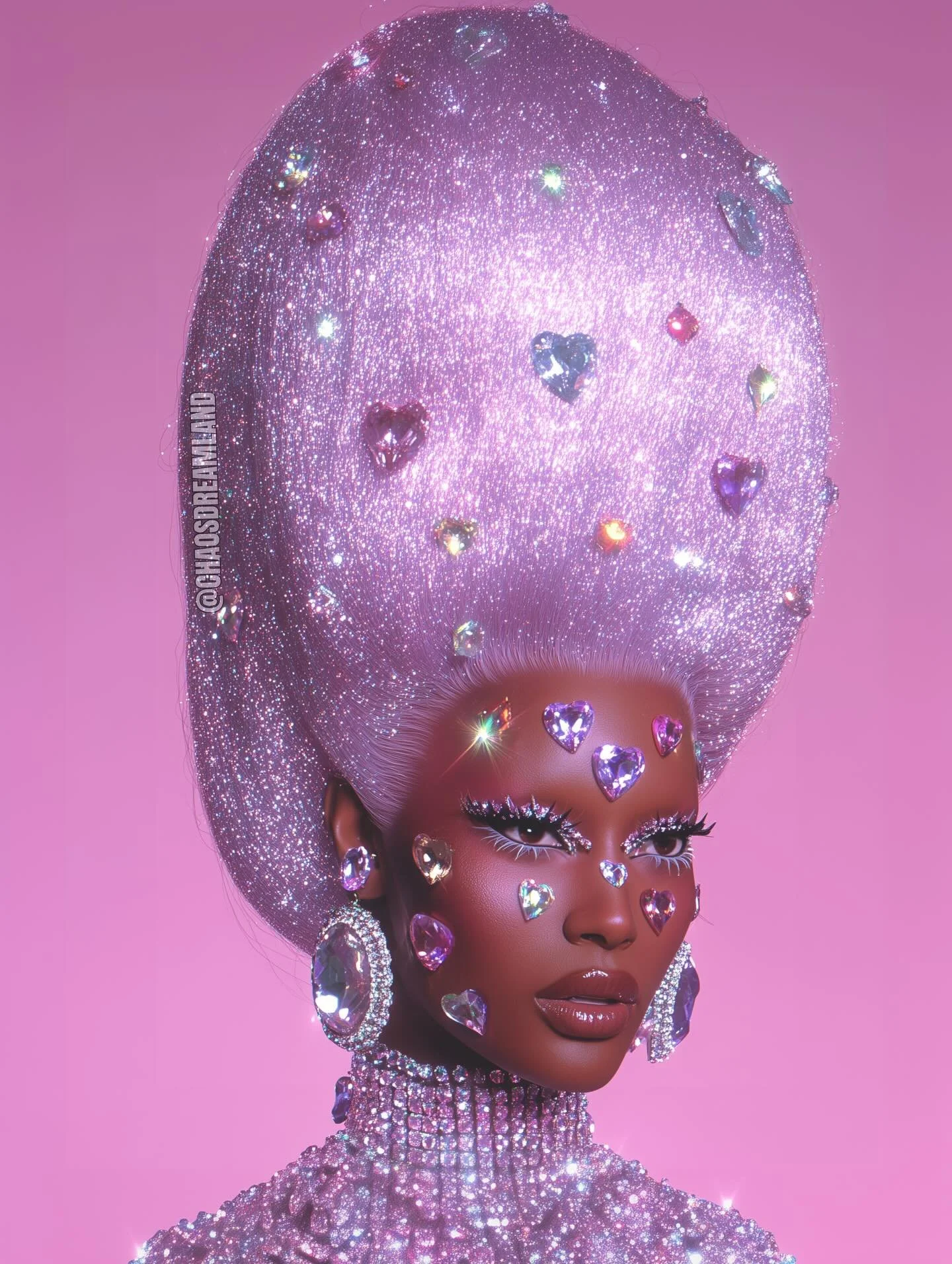 💖🪽✨ Something New 

#machinelearning #imagine #chaos #glitterhair #surreal #retrofuture