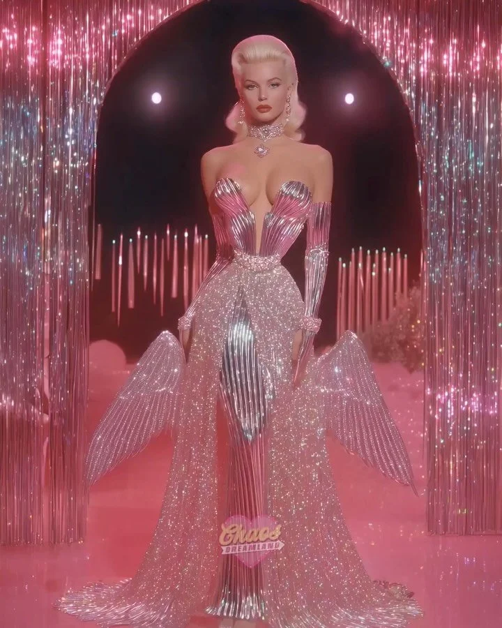 🖤🪽The fashion in CDL is outta this world 🌍 ✨

💻🎄AI made by @chaosdreamland 

Disclaimer: These figures are stylised pin-up inspired exaggerations, not realistic body types. They&rsquo;re meant as artistic character designs, not standards to comp