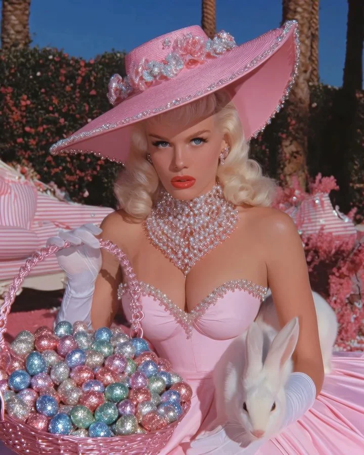 Happy Easter 🐣 
To all those who celebrate, and those who are in it for the chocolate 🍫 🥚 
Have a wonderful day 💜

Animated with @hailuoai_official ✨💖

#easter #easterbunnies #easteregghunt #vintageeaster