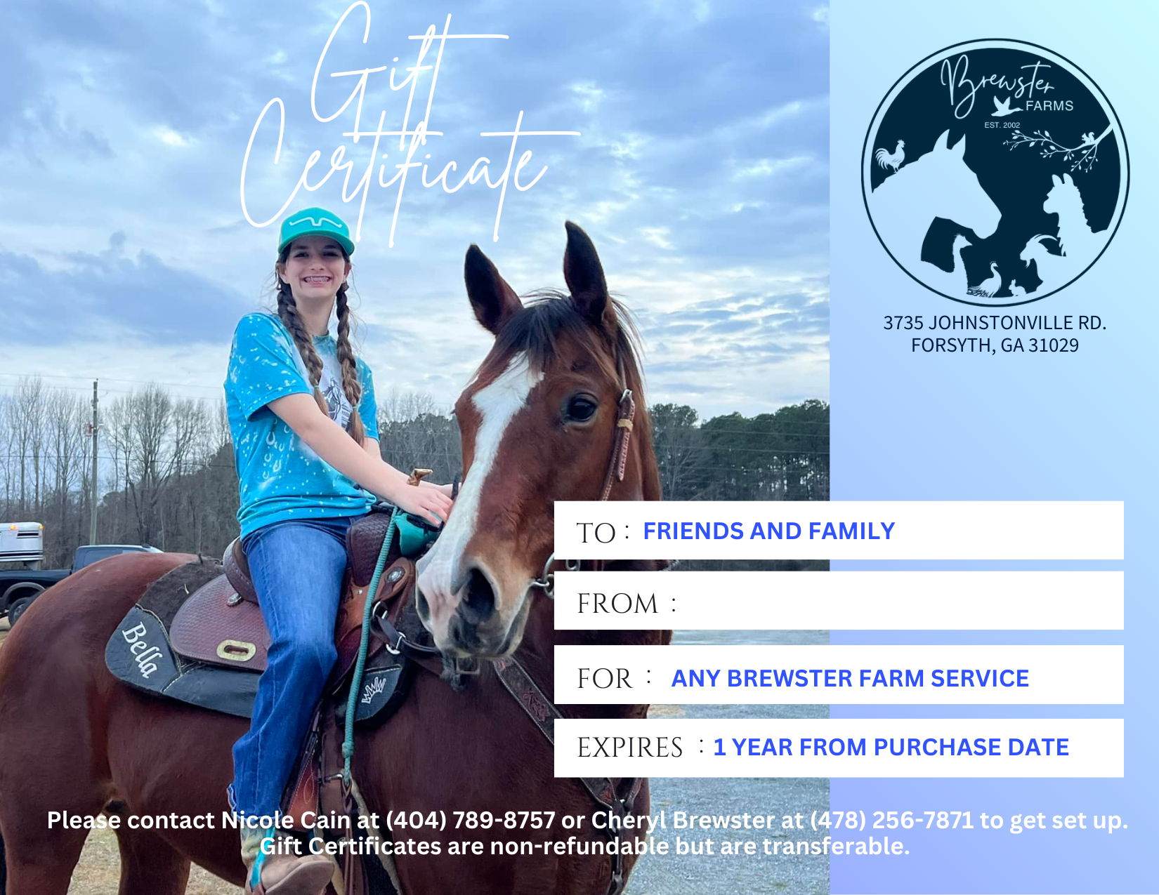 $200 Gift Certificate