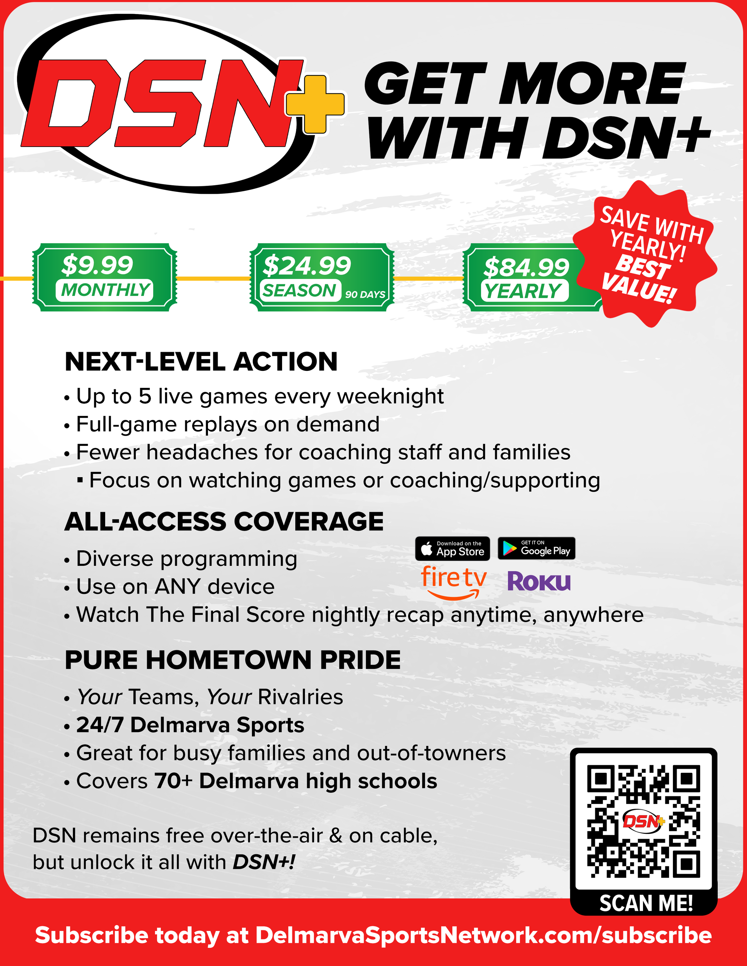 DSN Plus Promotional Flyer
