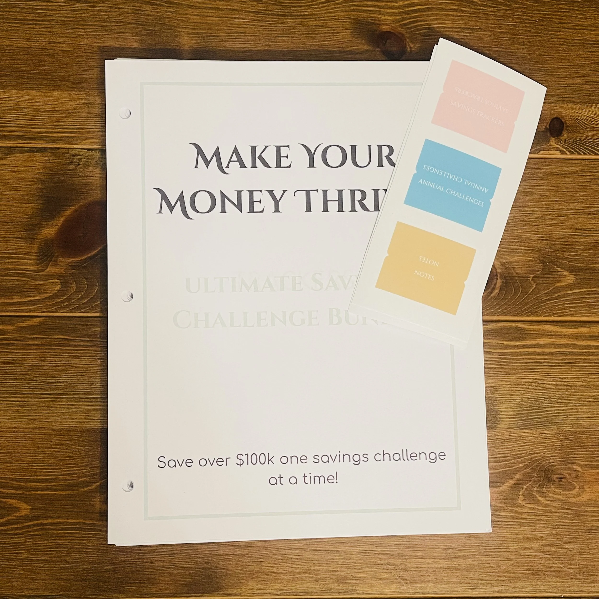 Ultimate Savings Challenge Bundle (PRINTABLE)