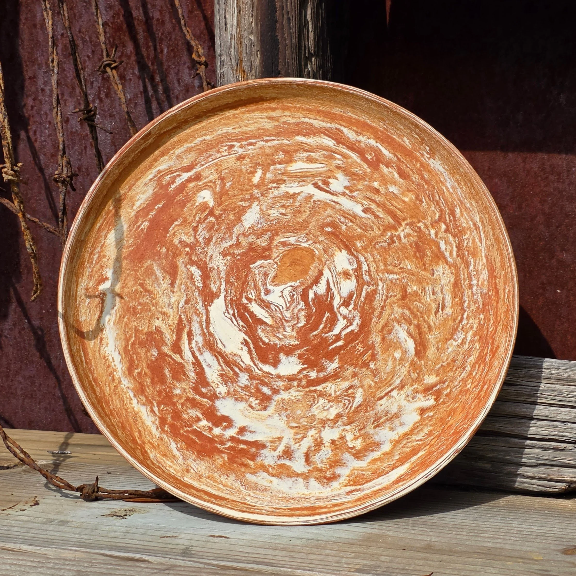 Large Platter - Mixed Clays